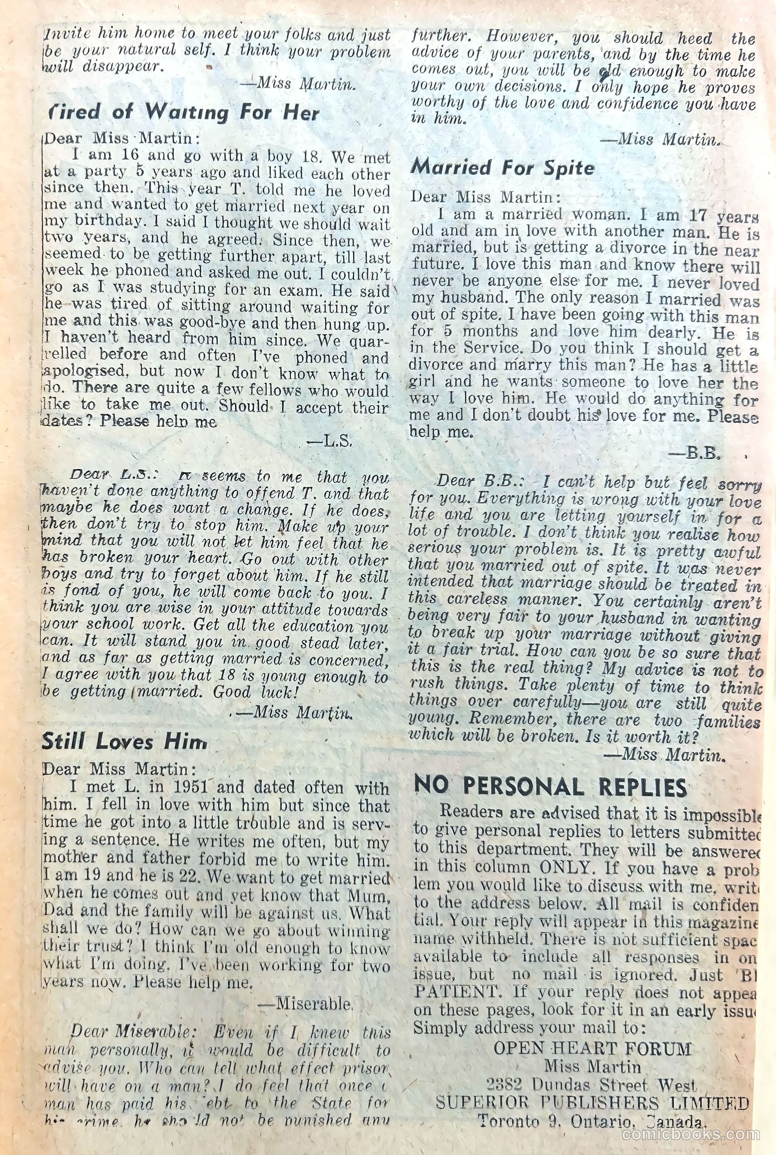 Secret Romances #22 — page 19 of 36