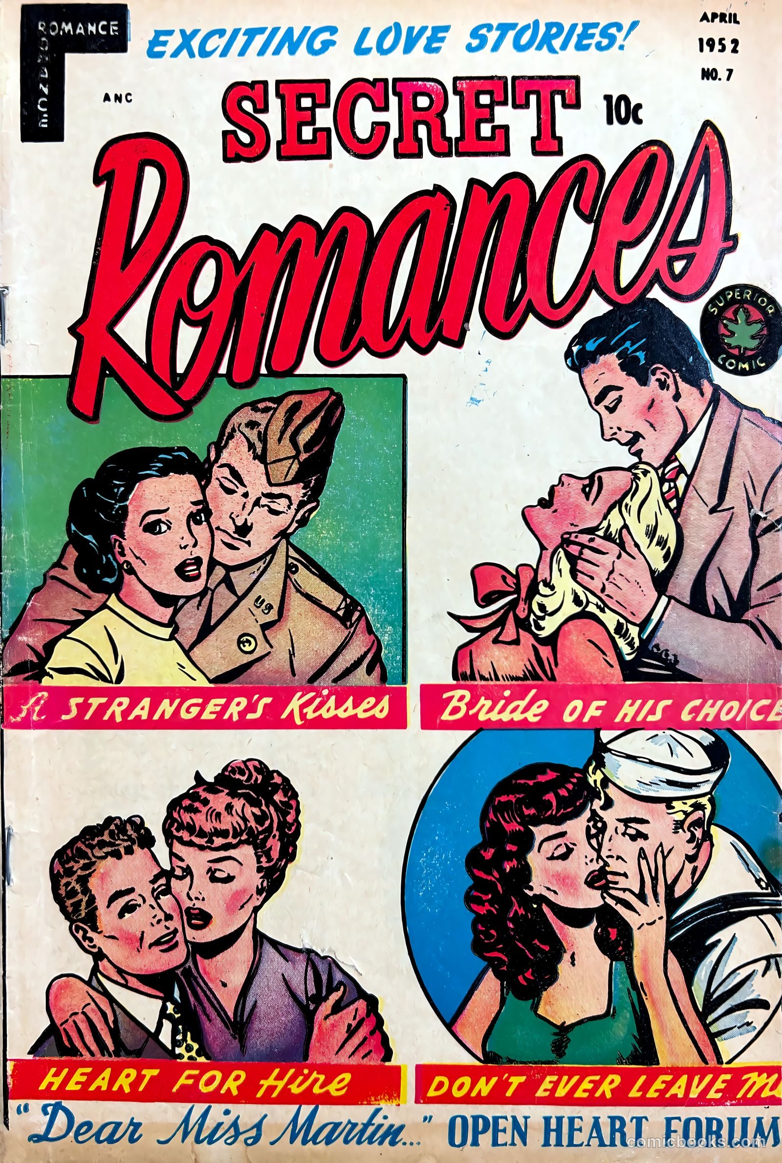 Secret Romances #7 — page 1 of 36