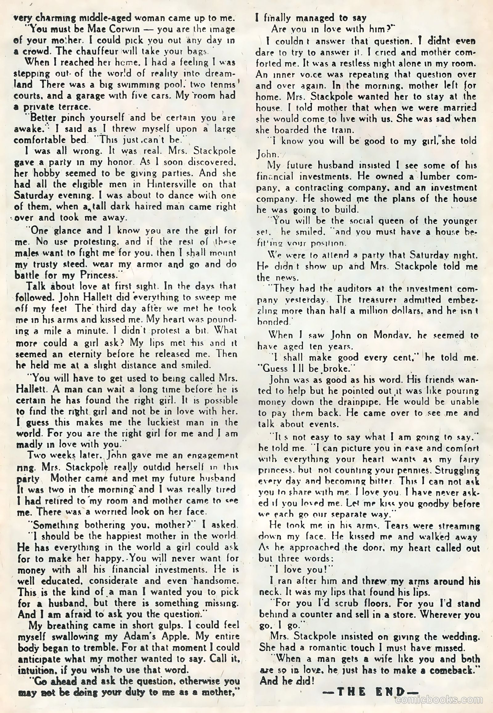 Secrets of Love and Marriage #15 — page 19 of 36
