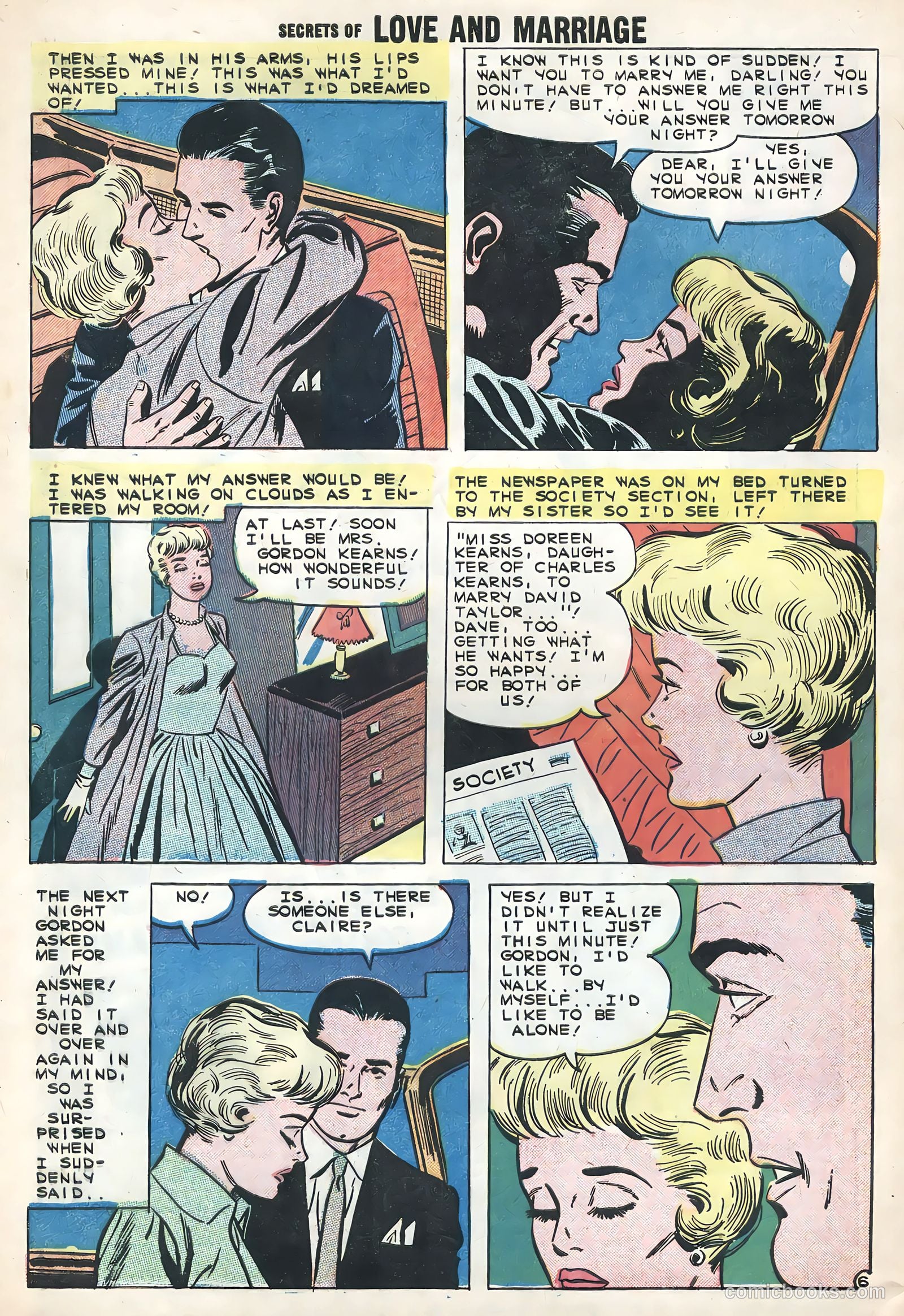 Secrets of Love and Marriage #15 — page 32 of 36