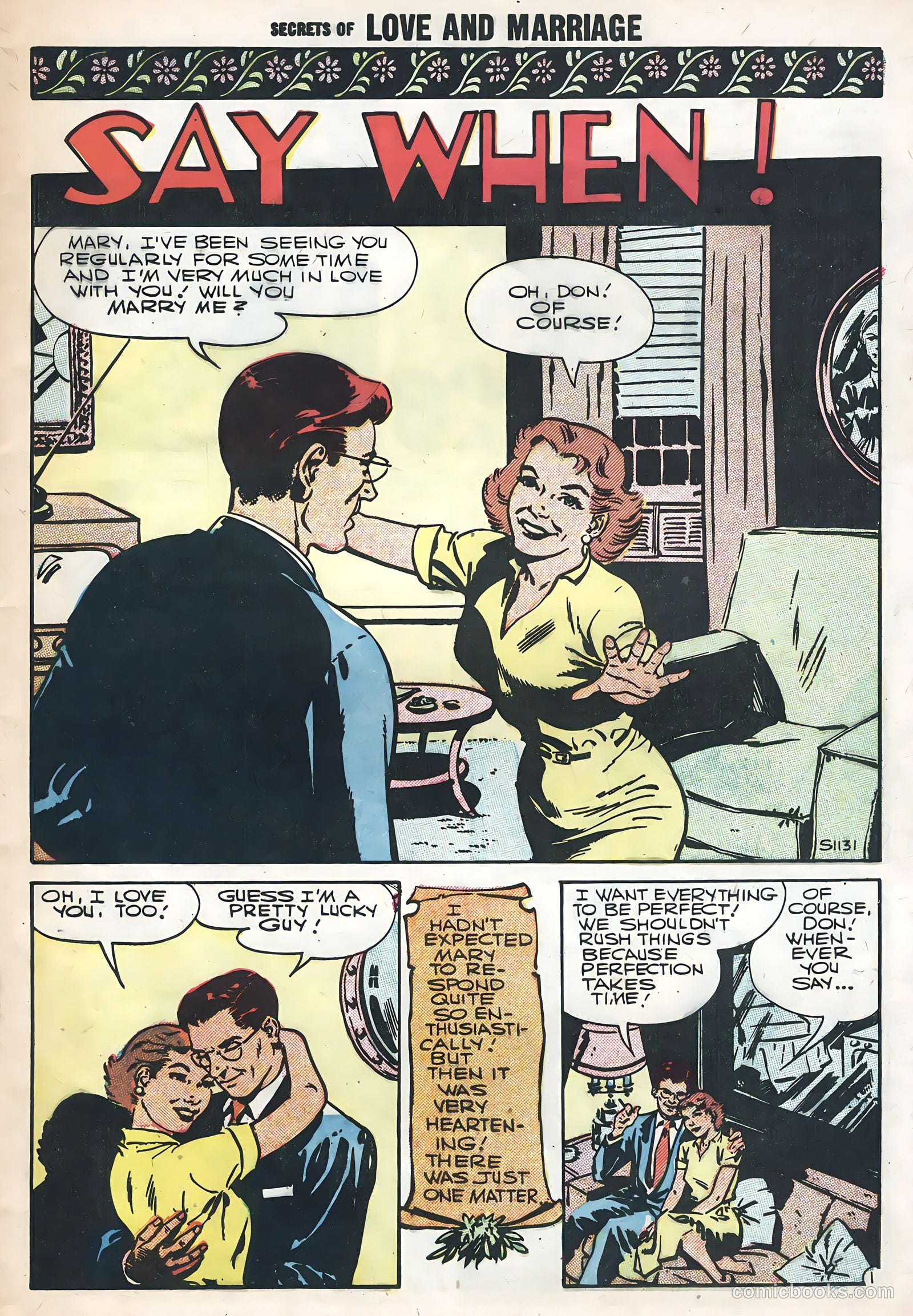 Secrets of Love and Marriage #2 — page 9 of 36