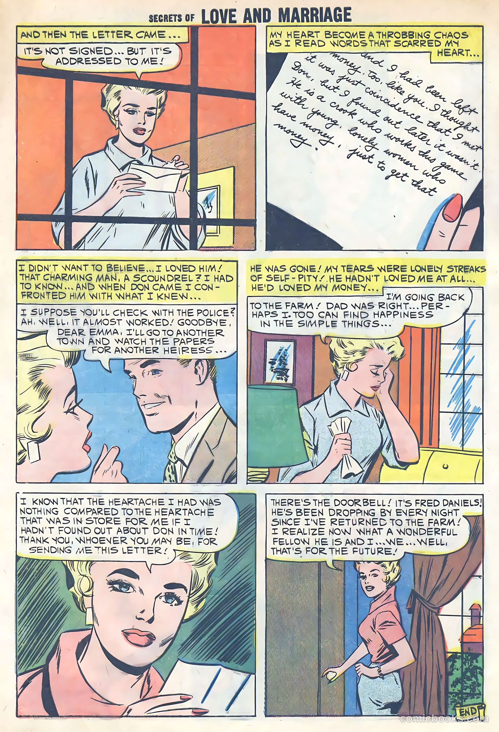 Secrets of Love and Marriage #21 — page 8 of 36
