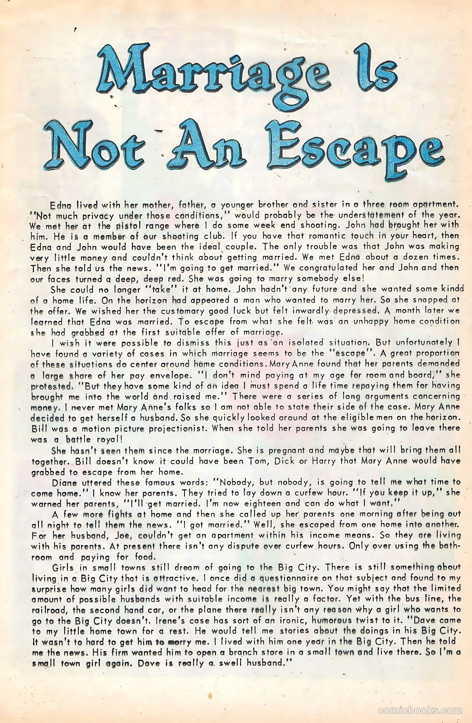 Secrets of Love and Marriage #22 — page 20 of 36