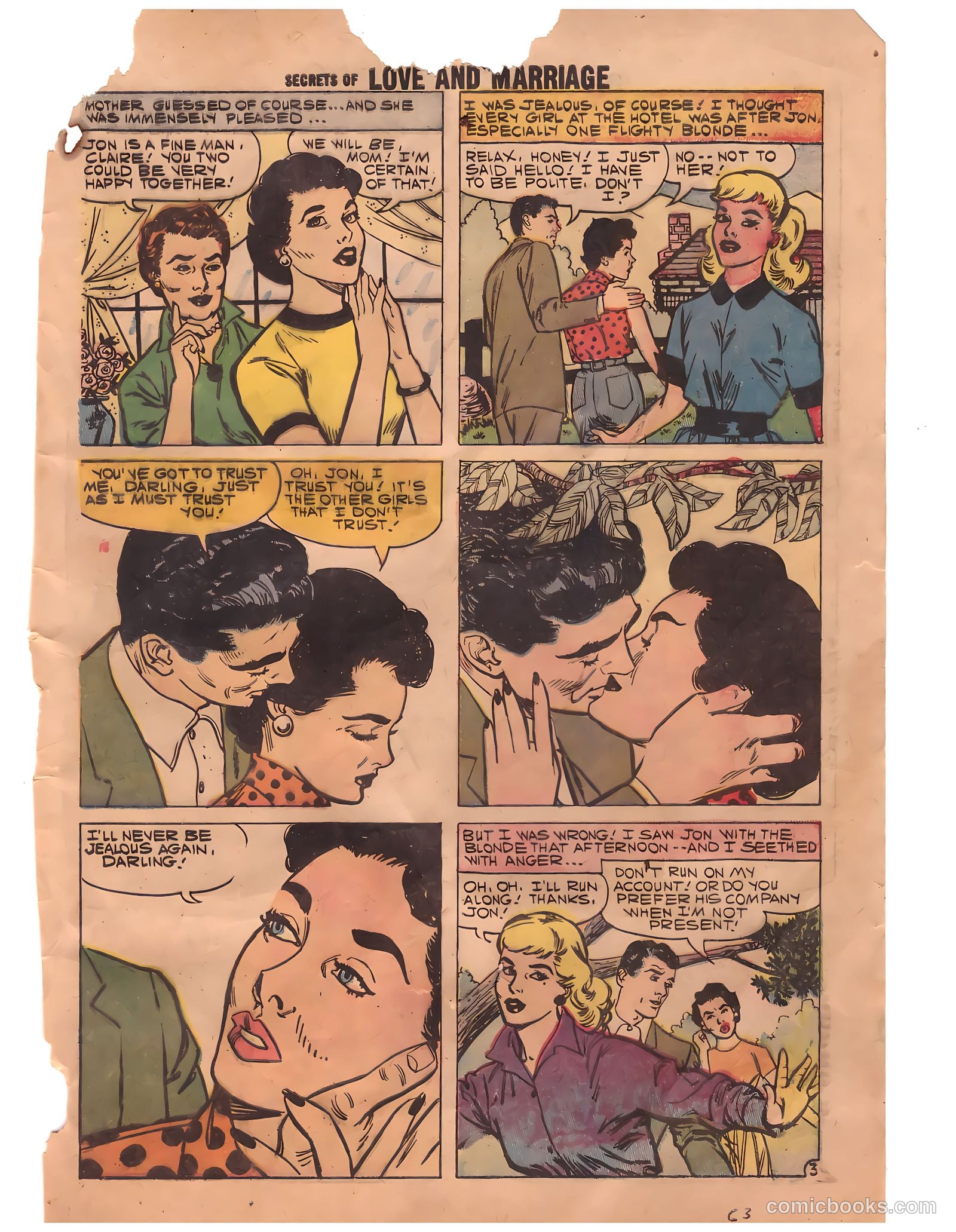 Secrets of Love and Marriage #8 — page 63 of 68