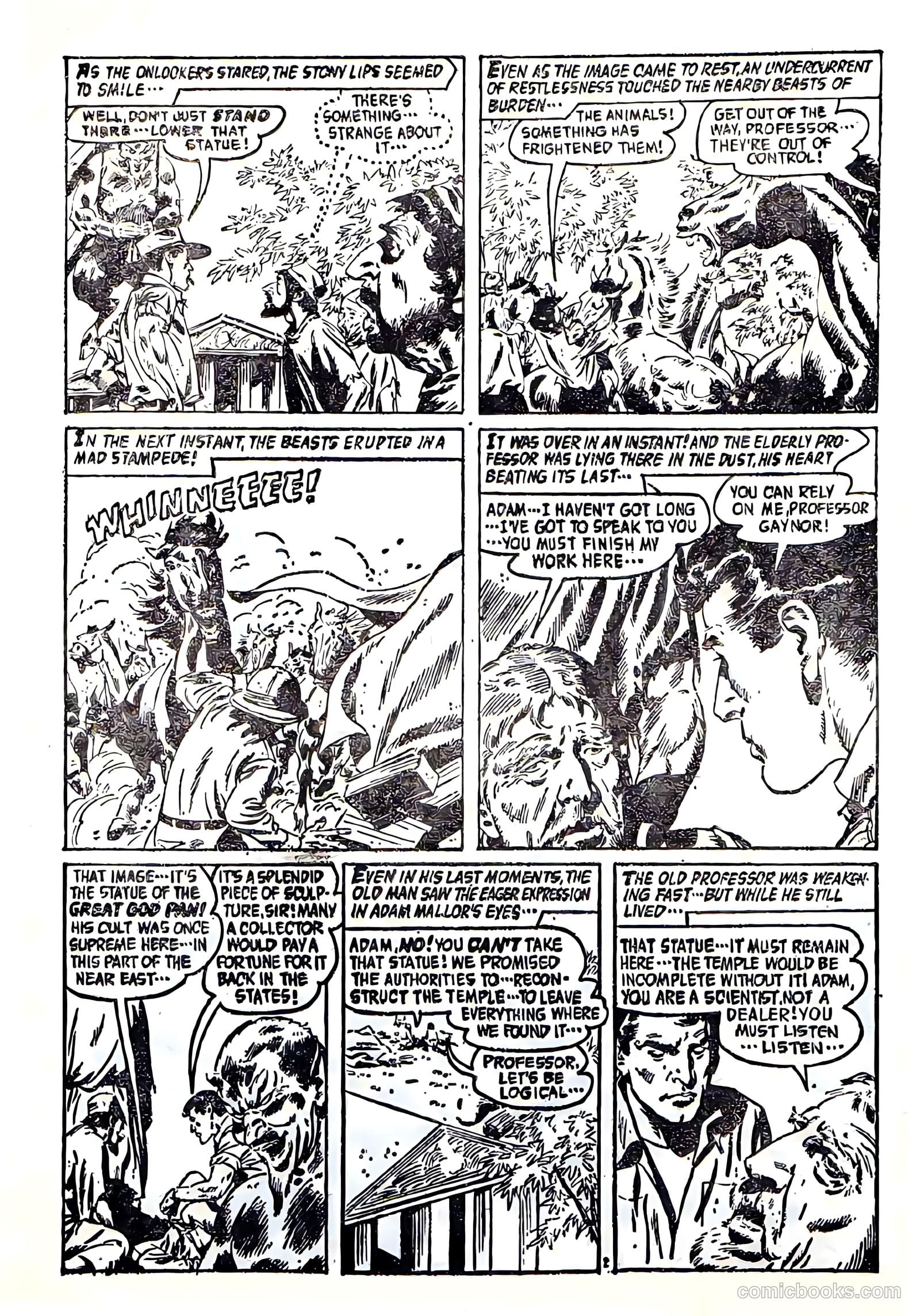 Secrets of the Unknown #127 — page 36 of 52