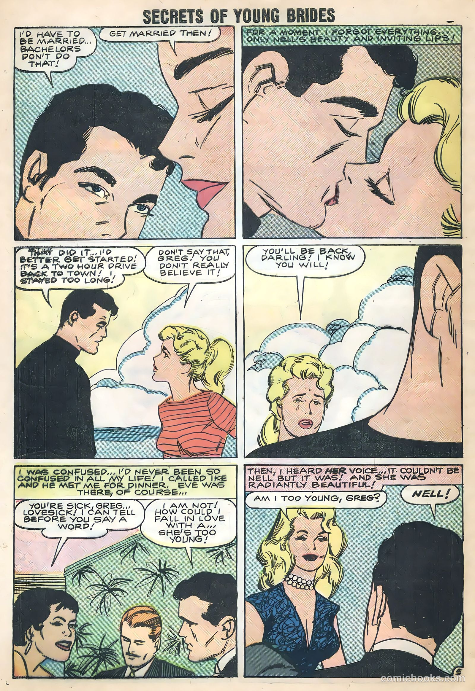 Secrets of Young Brides #10 — page 8 of 36