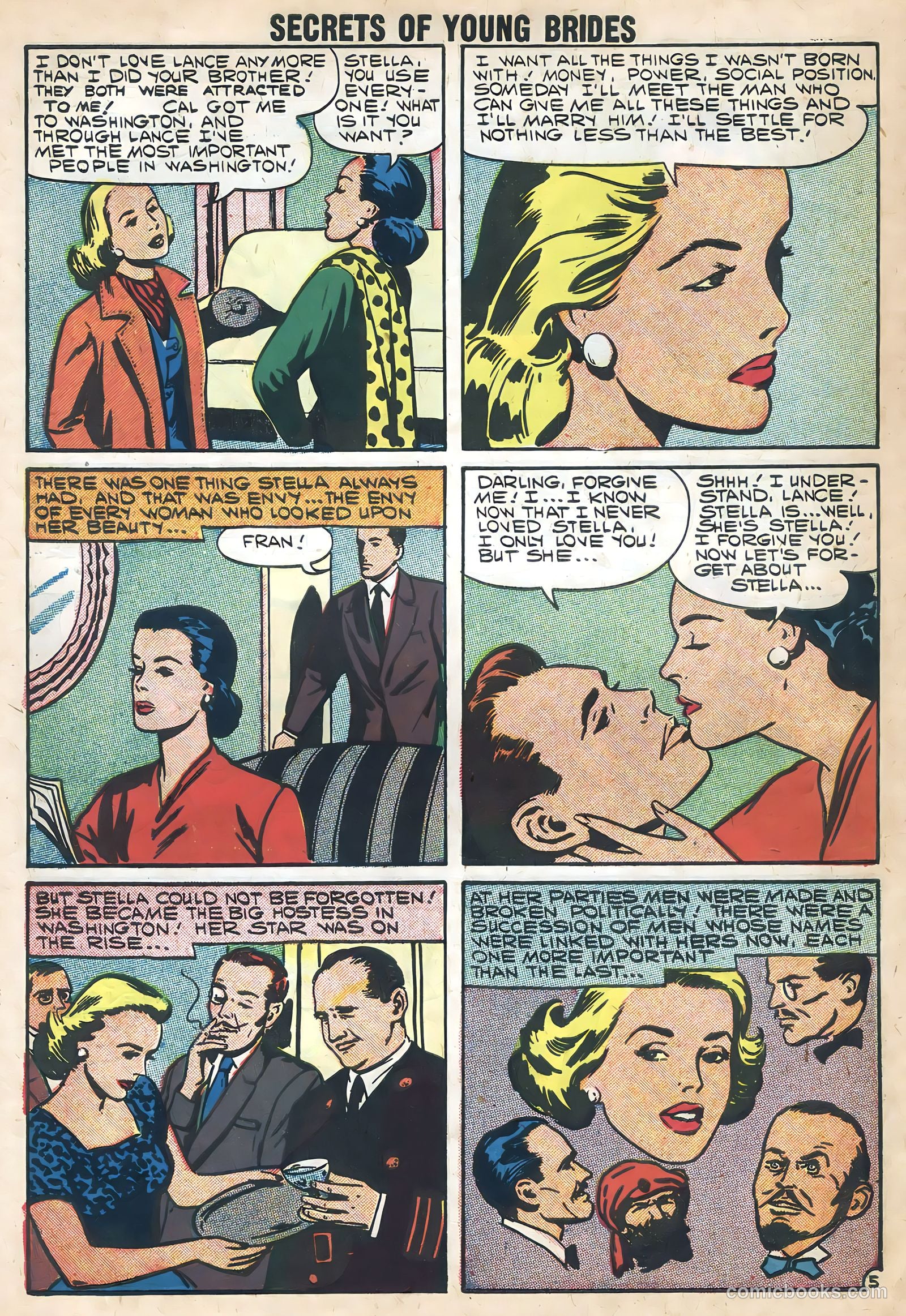 Secrets of Young Brides #10 — page 30 of 36