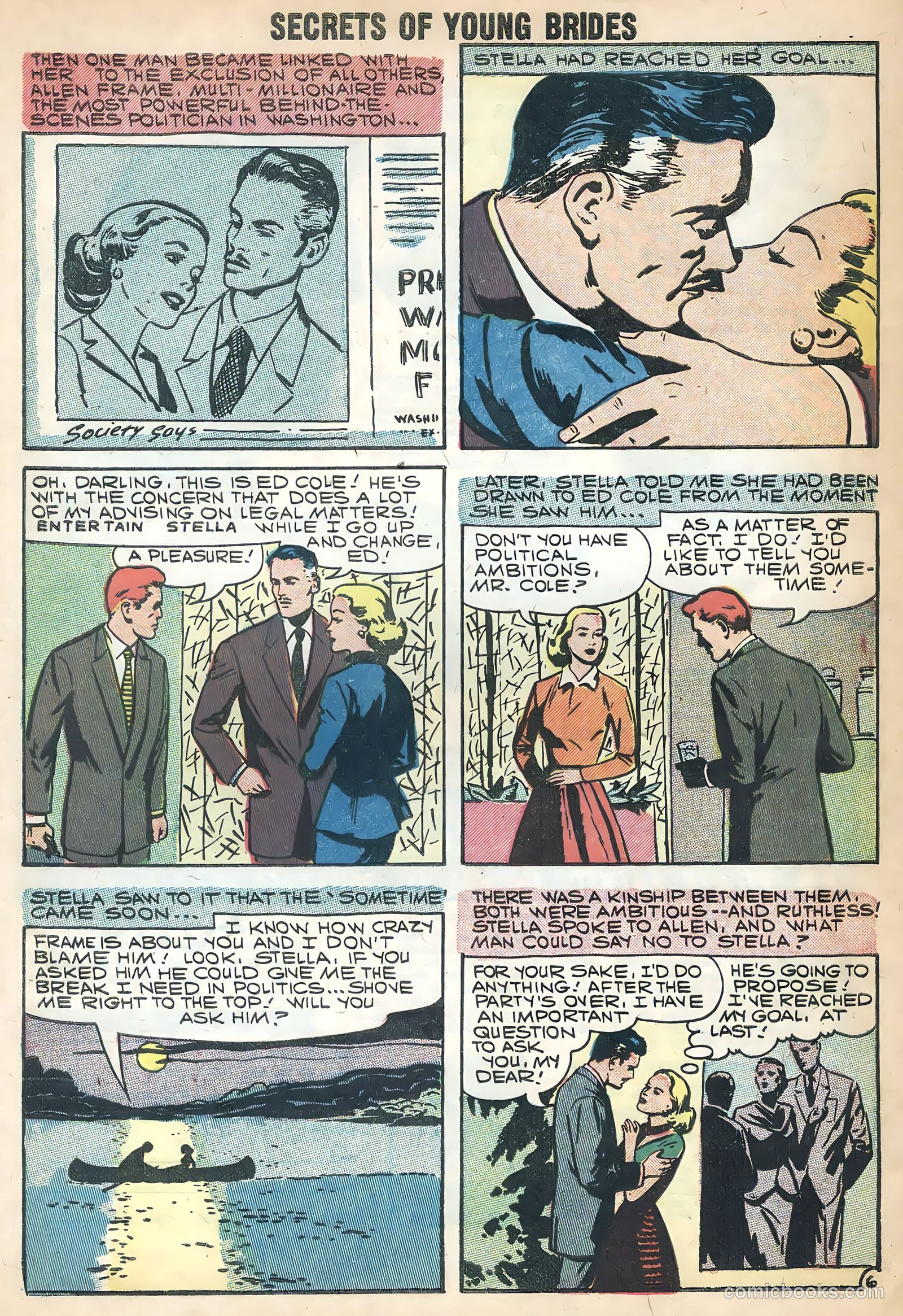 Secrets of Young Brides #10 — page 32 of 36