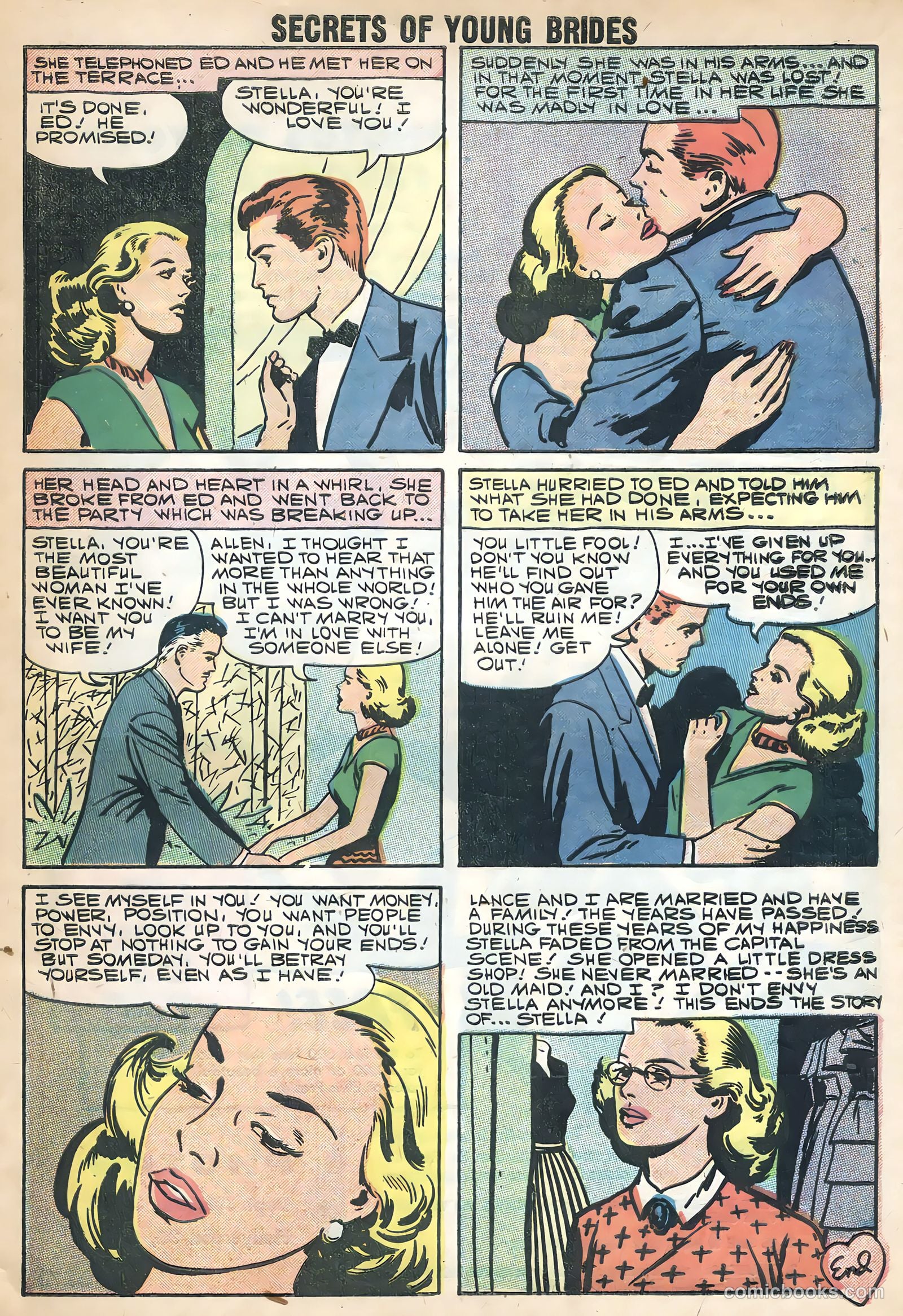 Secrets of Young Brides #10 — page 33 of 36