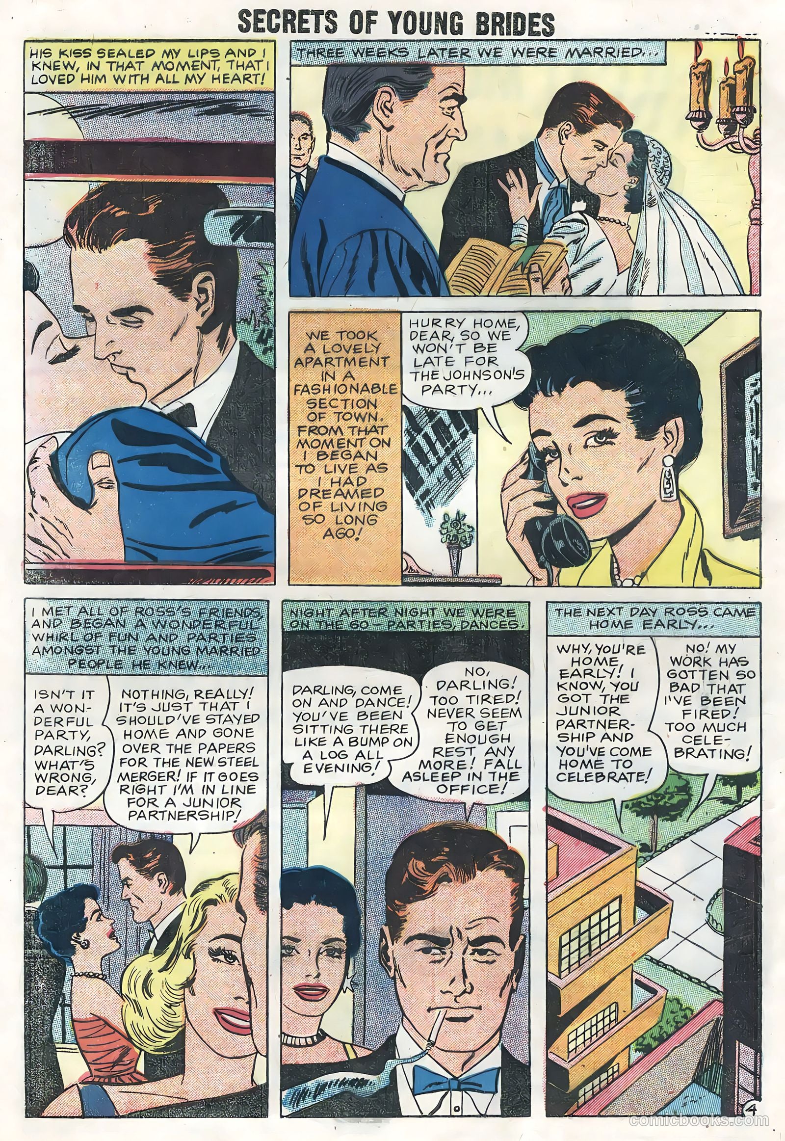 Secrets of Young Brides #11 — page 32 of 36