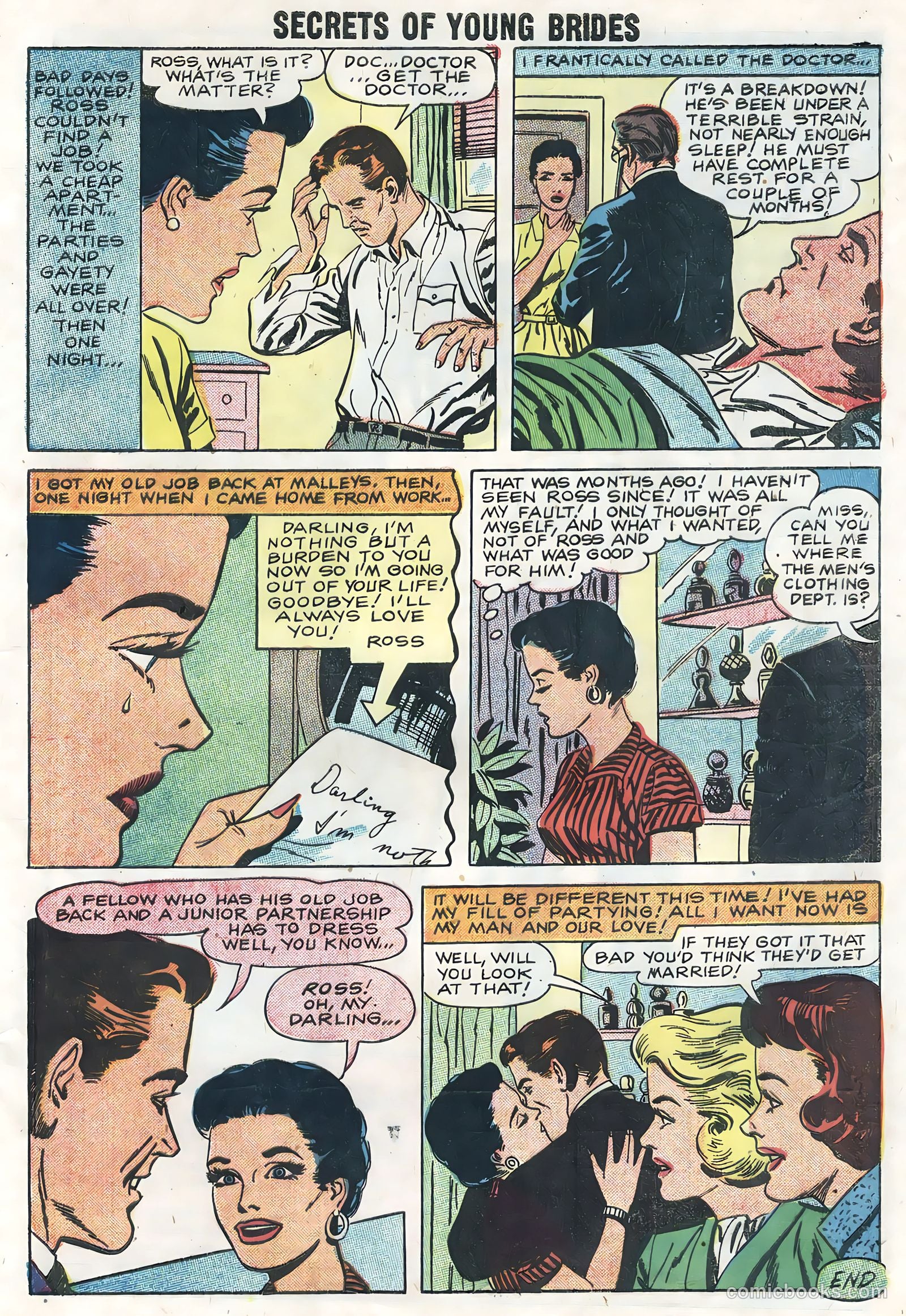 Secrets of Young Brides #11 — page 33 of 36