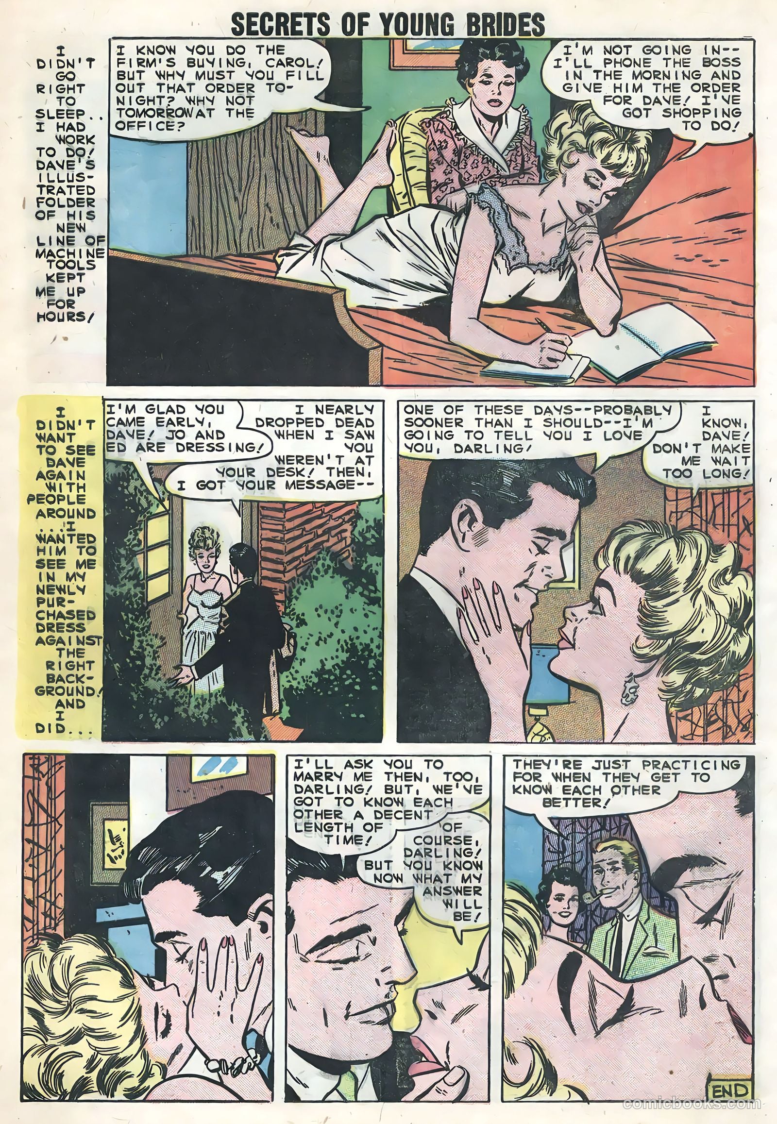 Secrets of Young Brides #14 — page 8 of 36