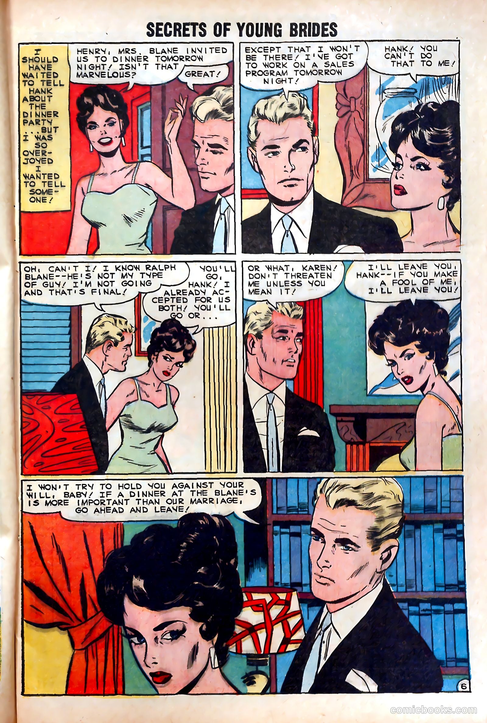 Secrets of Young Brides #15 — page 9 of 36