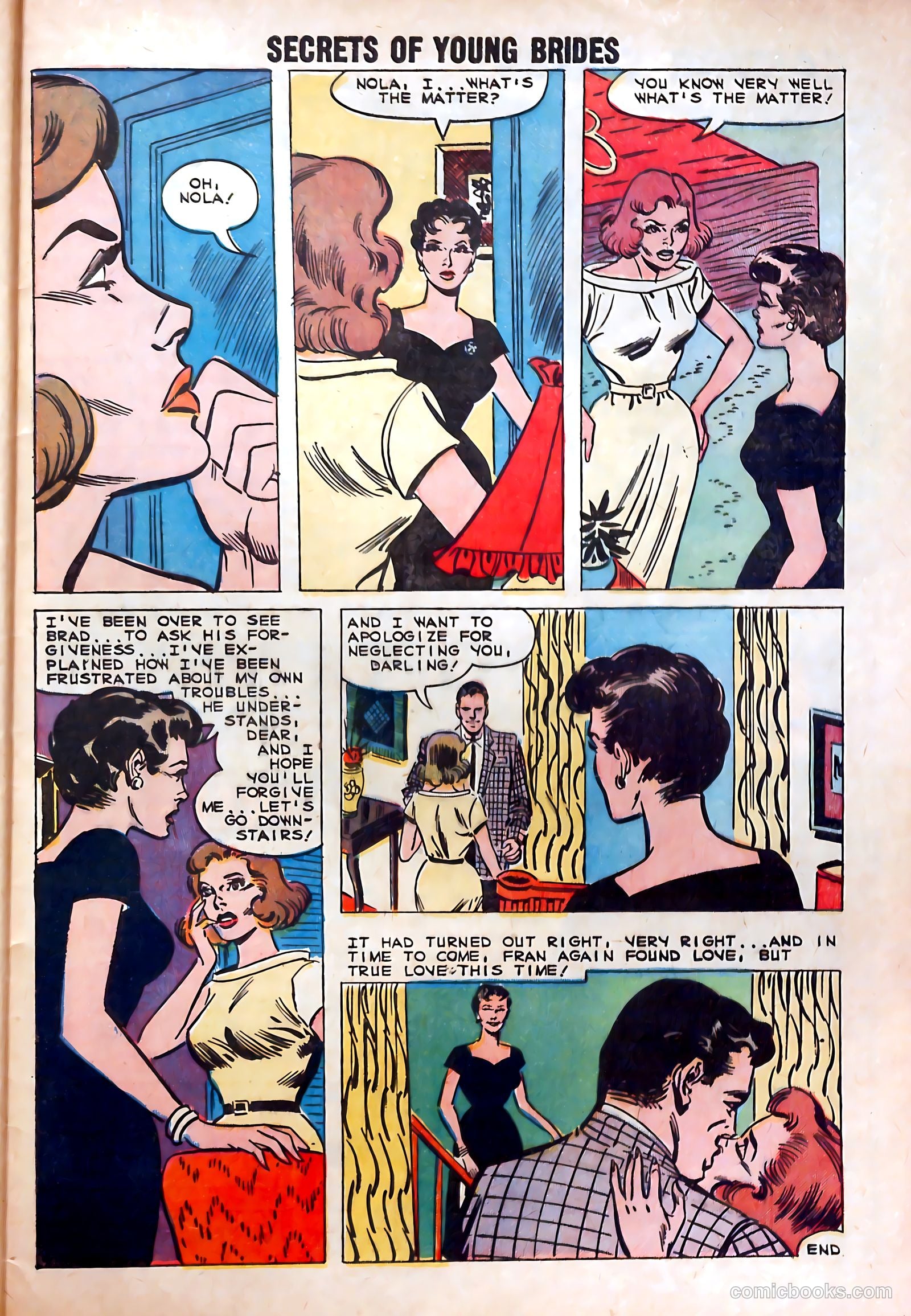 Secrets of Young Brides #15 — page 33 of 36