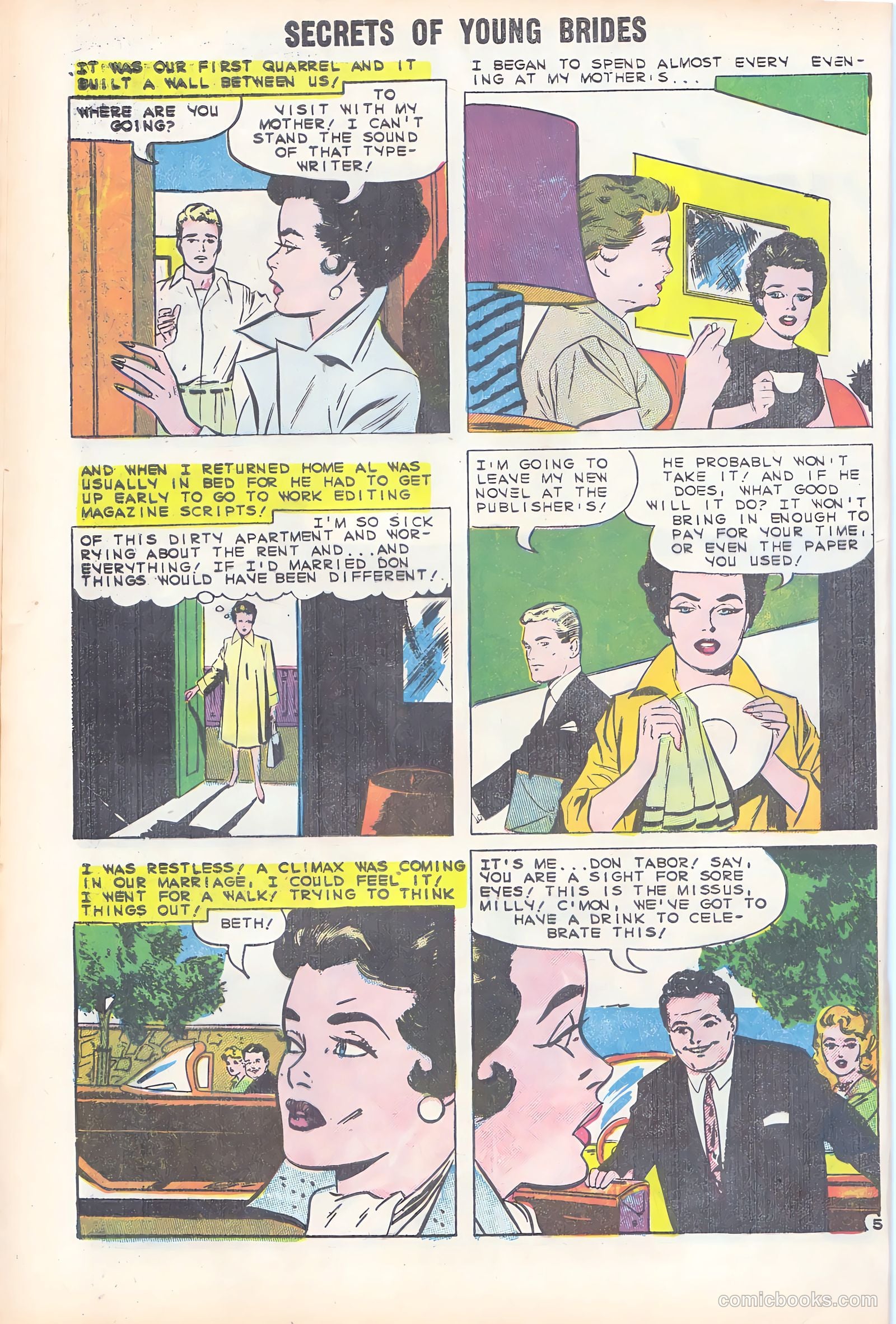 Secrets of Young Brides #18 — page 8 of 36