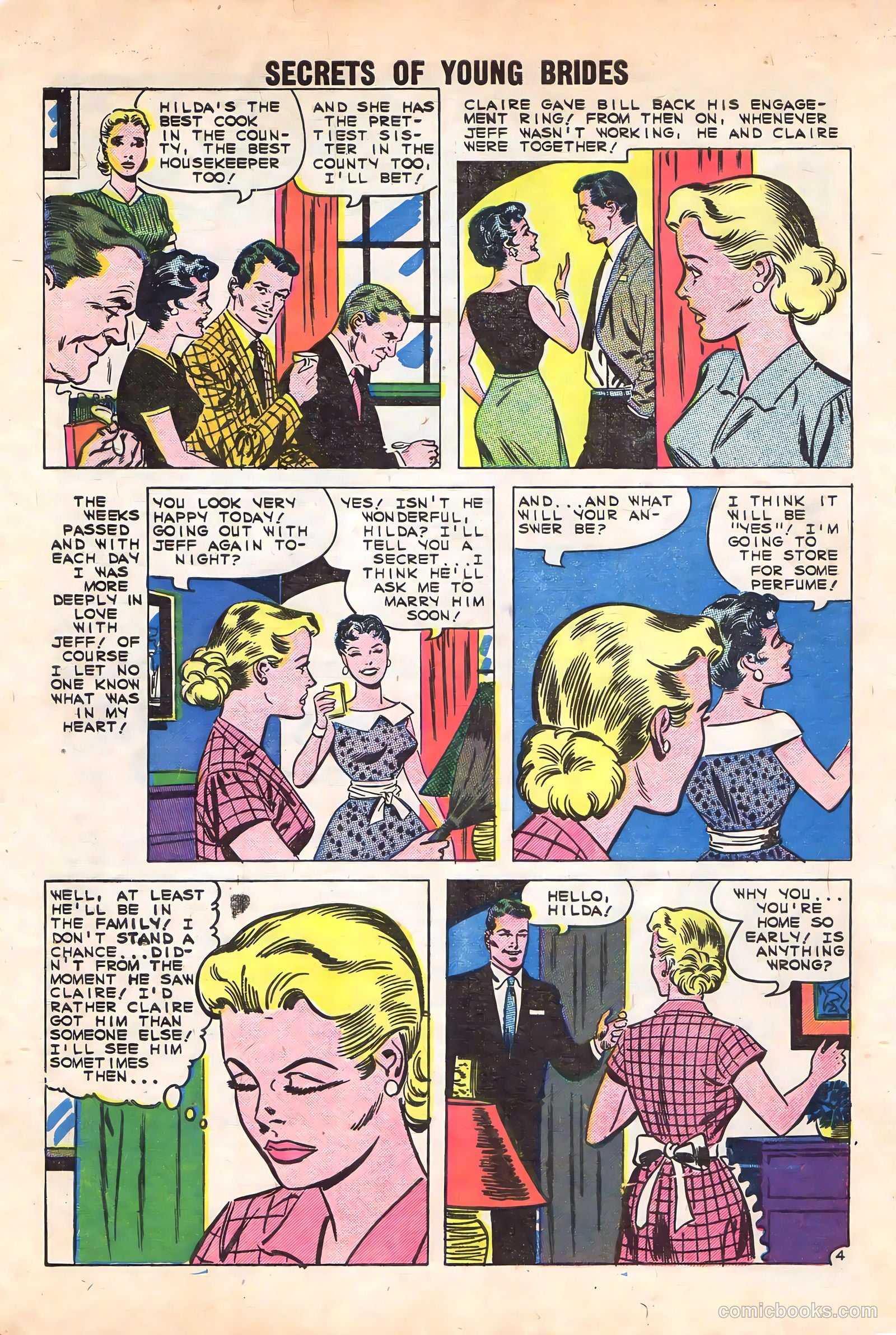 Secrets of Young Brides #19 — page 32 of 36