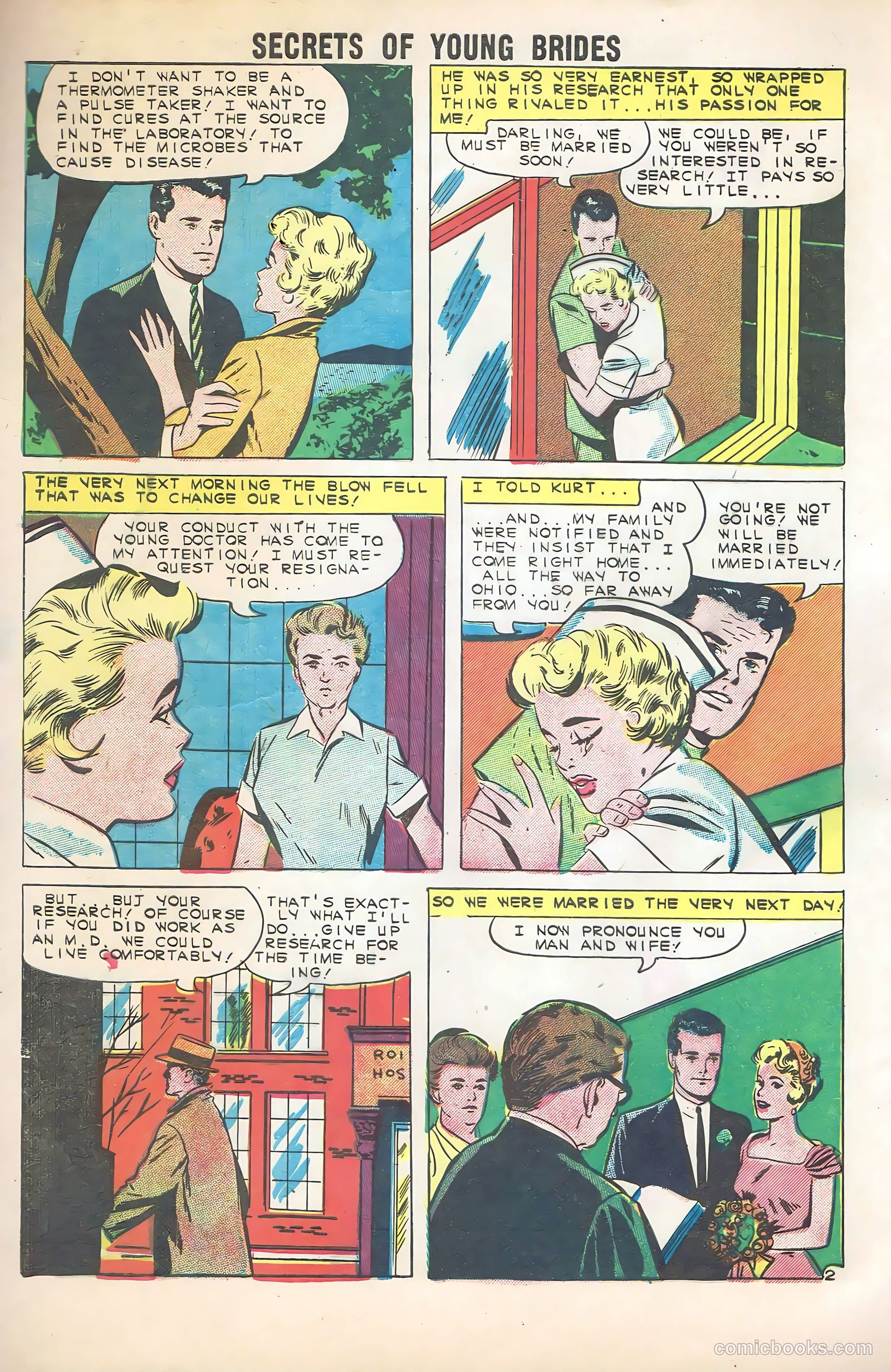 Secrets of Young Brides #22 — page 4 of 36