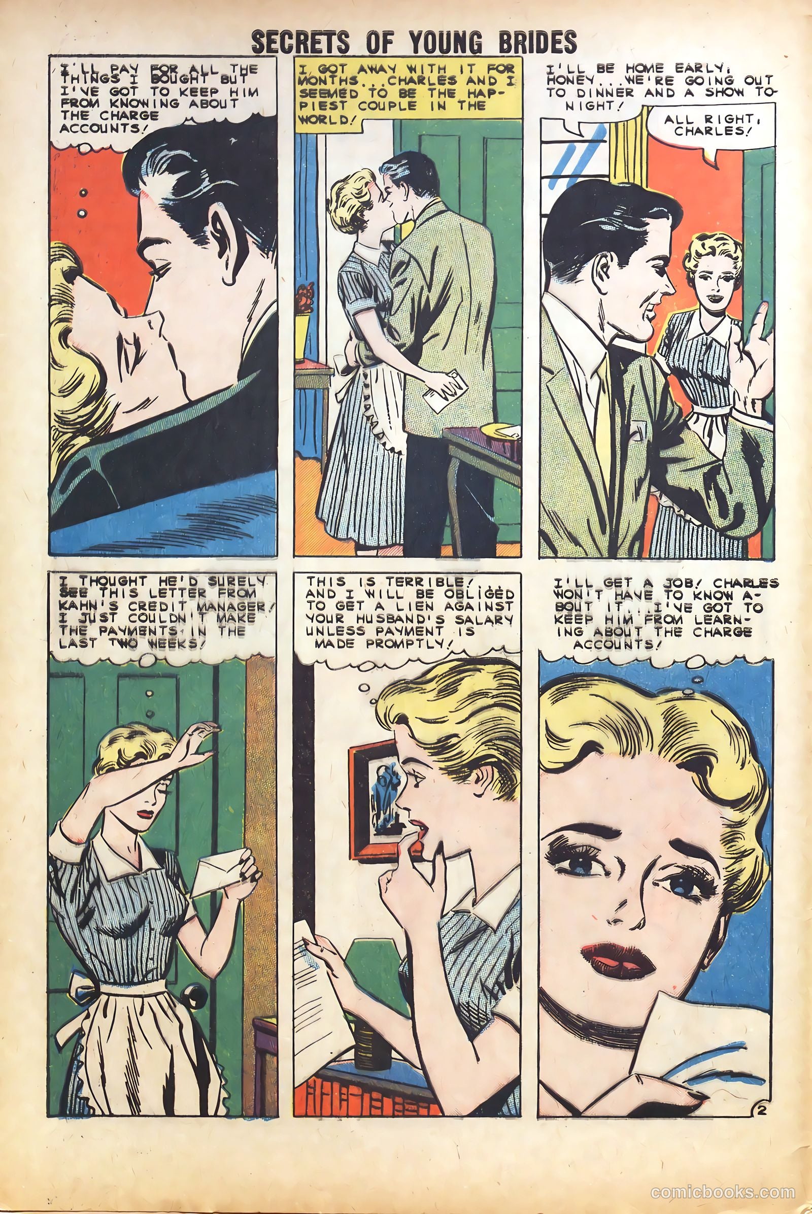 Secrets of Young Brides #23 — page 4 of 36