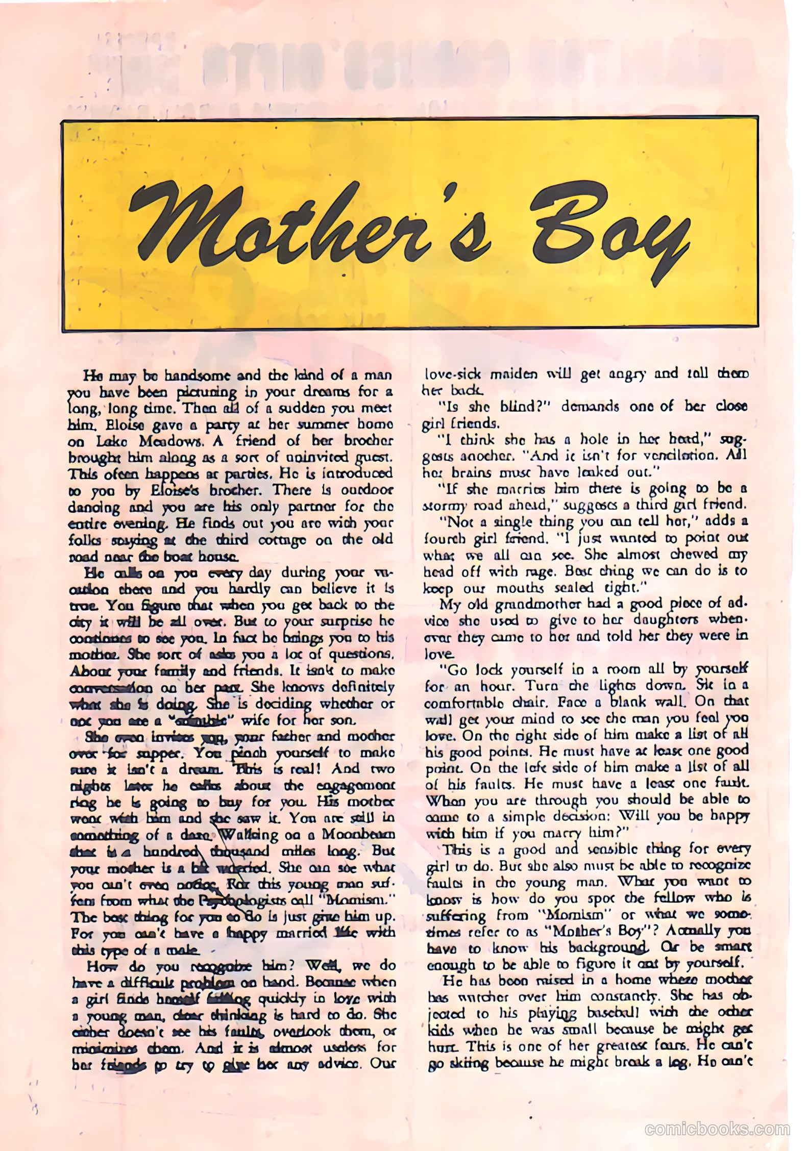 Secrets of Young Brides #29 — page 25 of 33