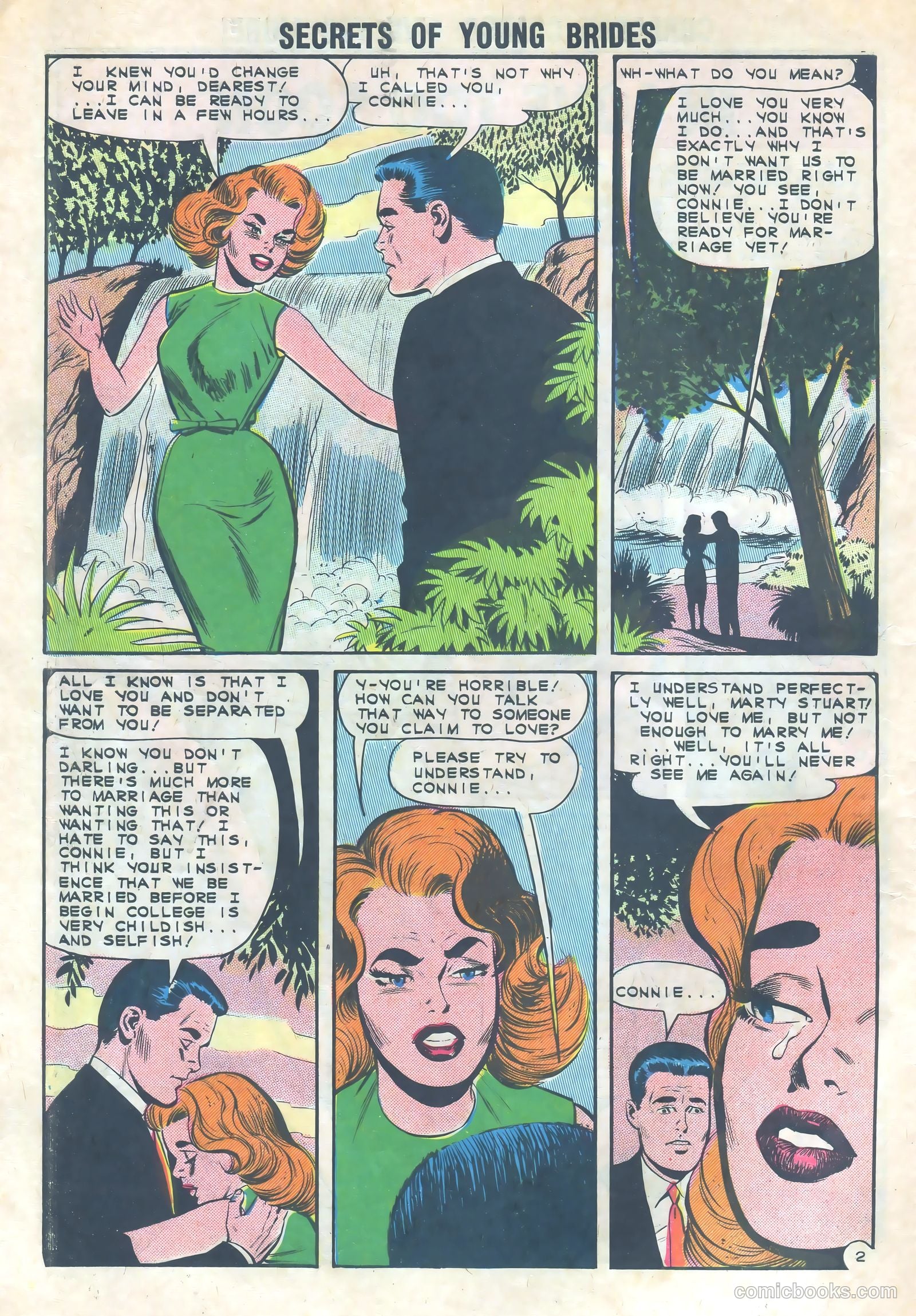 Secrets of Young Brides #33 — page 10 of 36