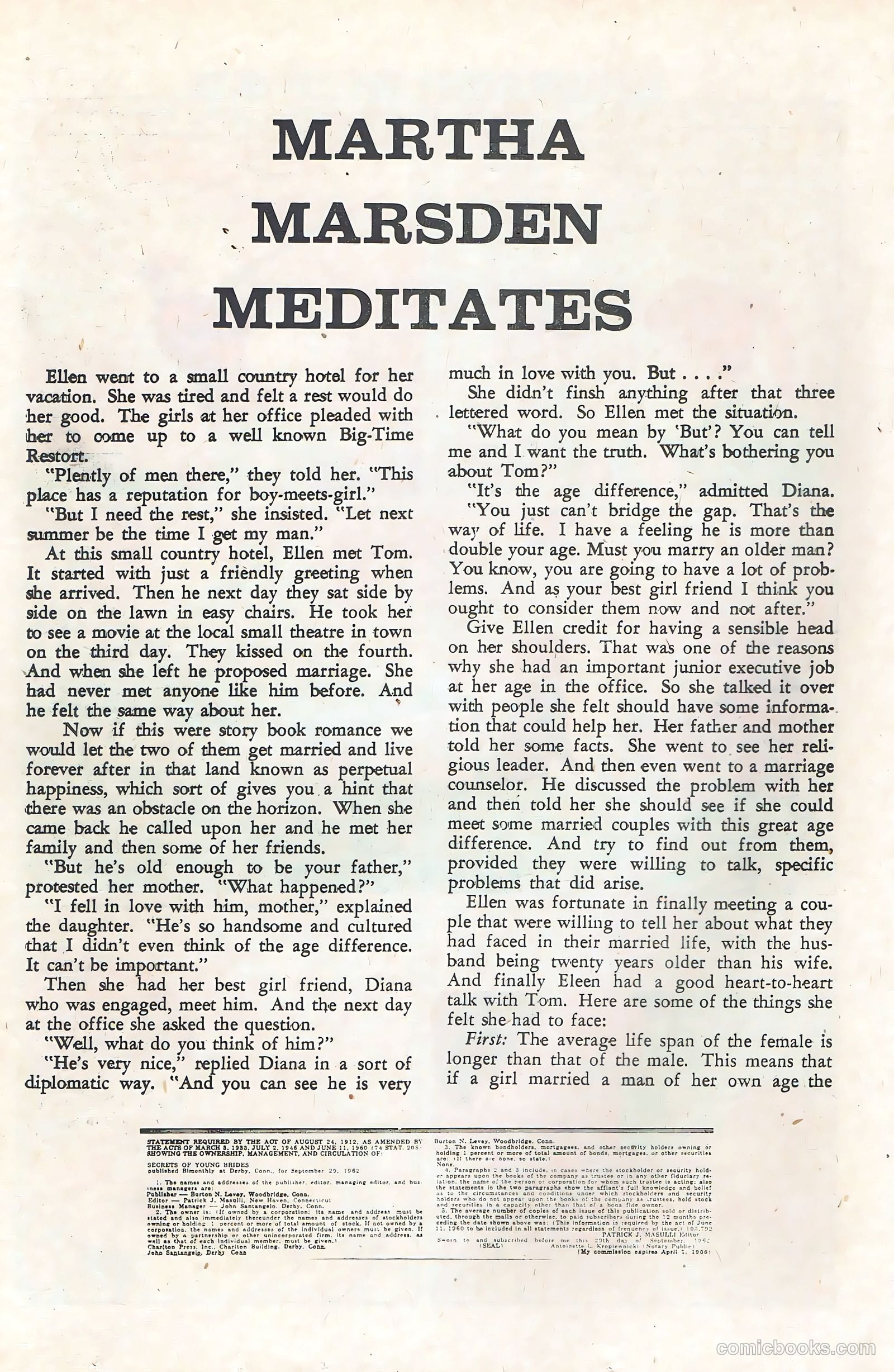 Secrets of Young Brides #36 — page 18 of 36