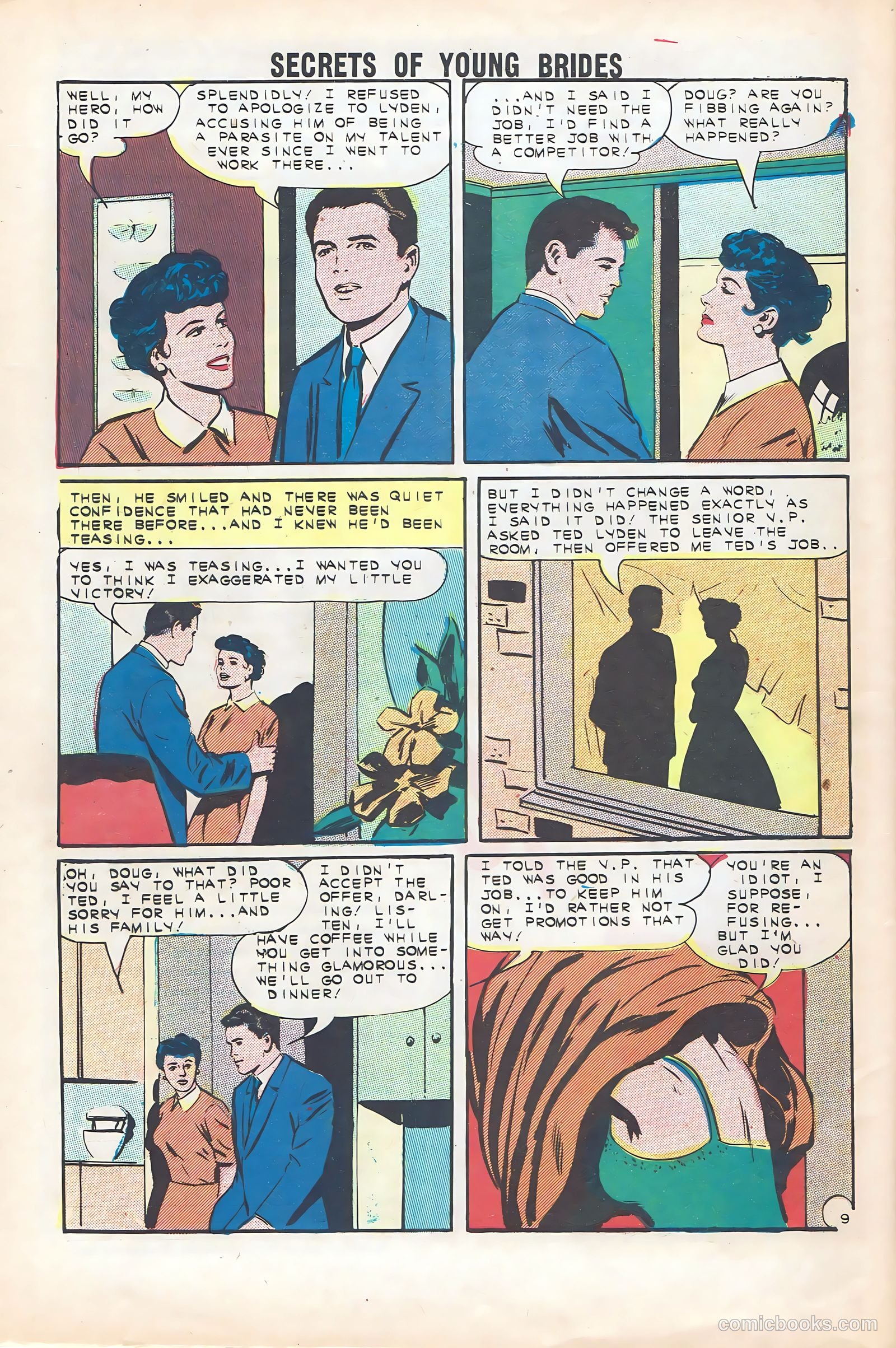 Secrets of Young Brides #38 — page 32 of 36