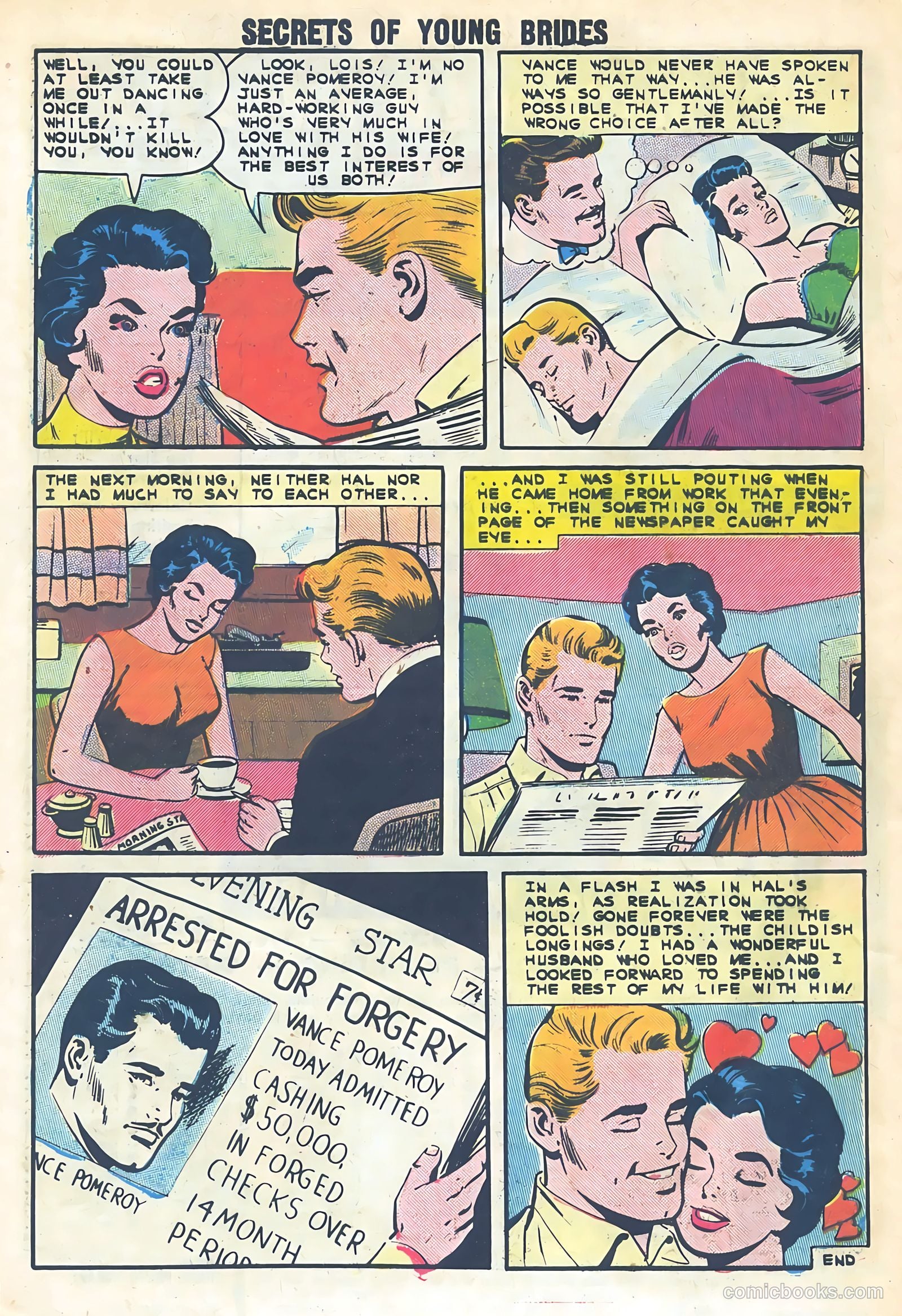 Secrets of Young Brides #43 — page 32 of 37