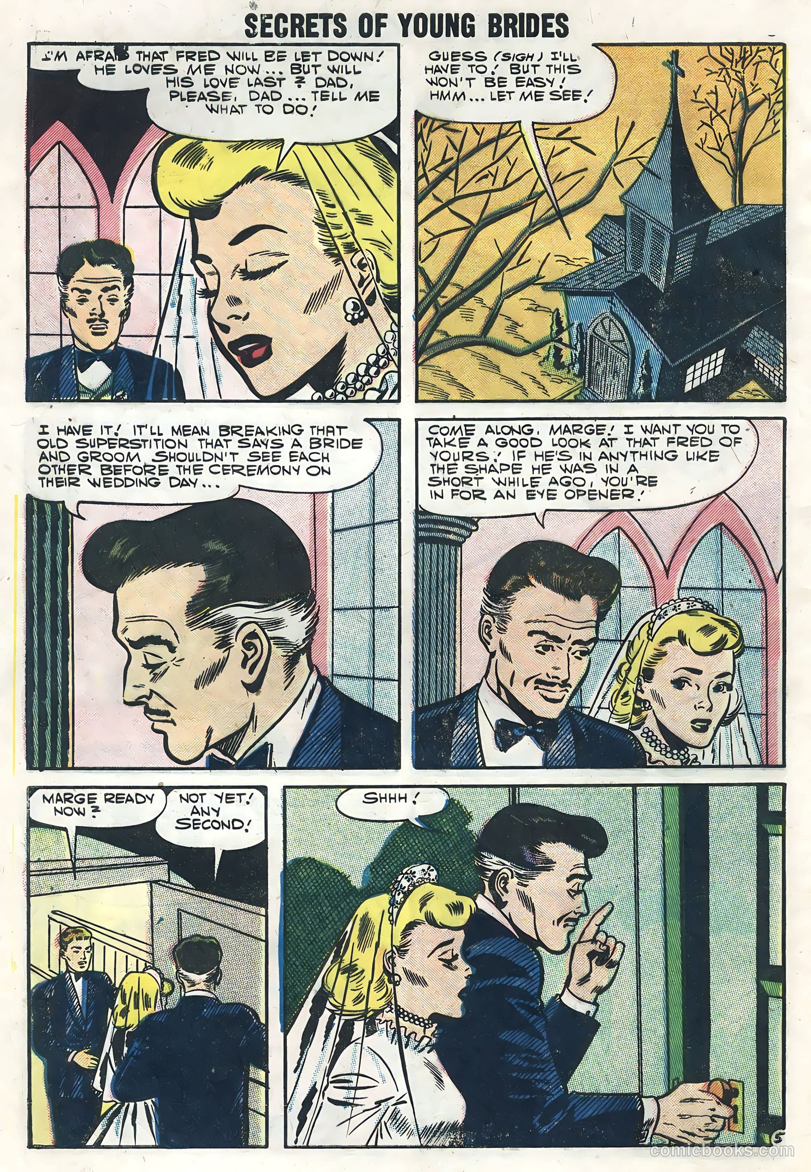 Secrets of Young Brides #5 — page 8 of 36