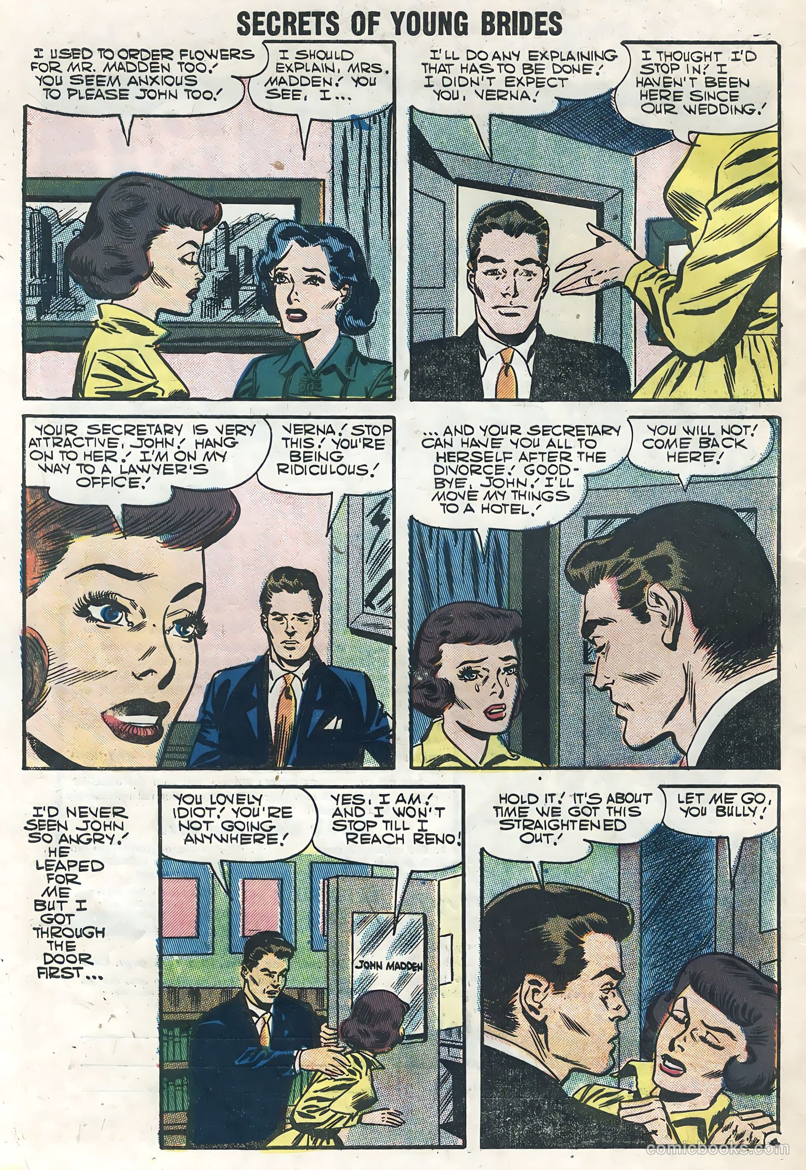 Secrets of Young Brides #5 — page 32 of 36