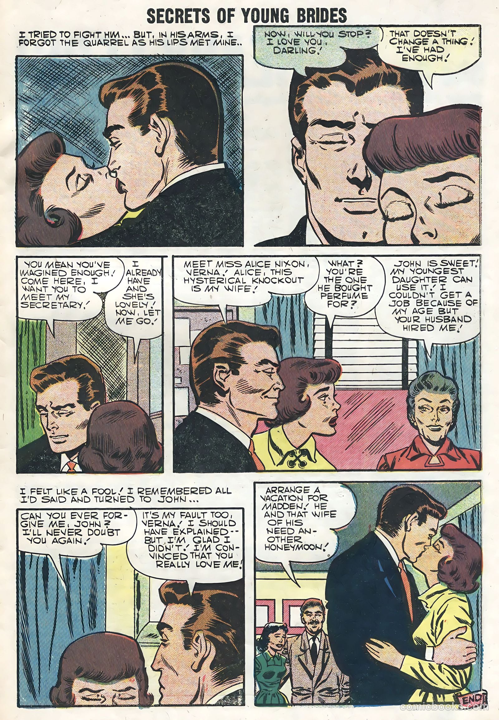 Secrets of Young Brides #5 — page 33 of 36