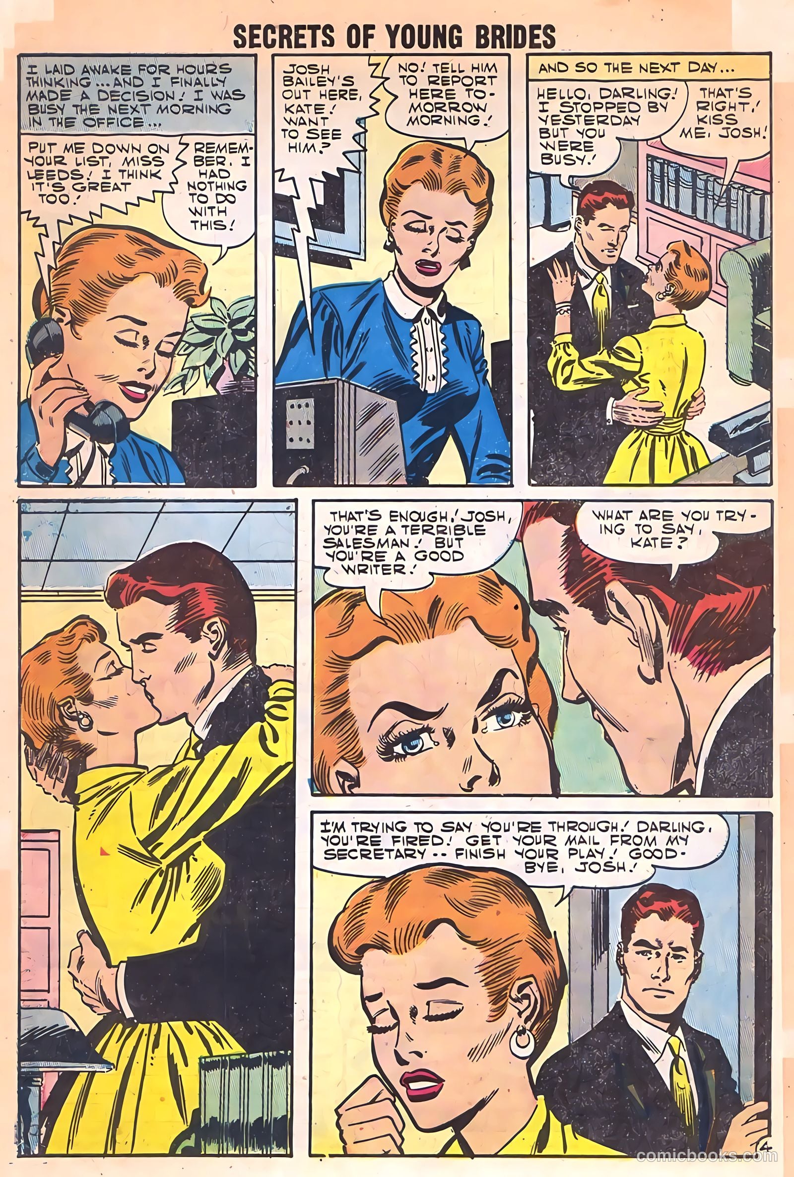Secrets of Young Brides #6 — page 32 of 37