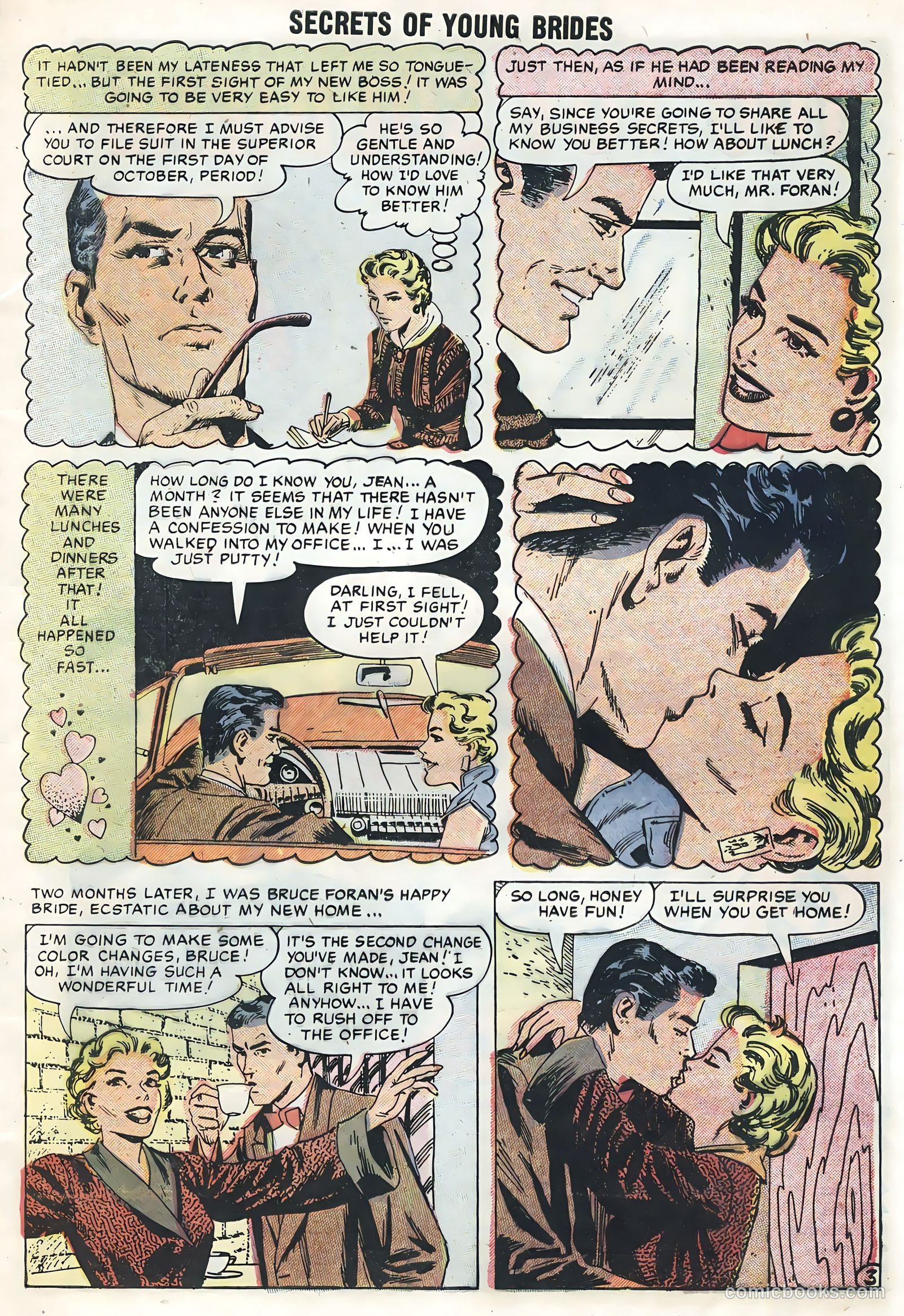 Secrets of Young Brides #8 — page 5 of 36