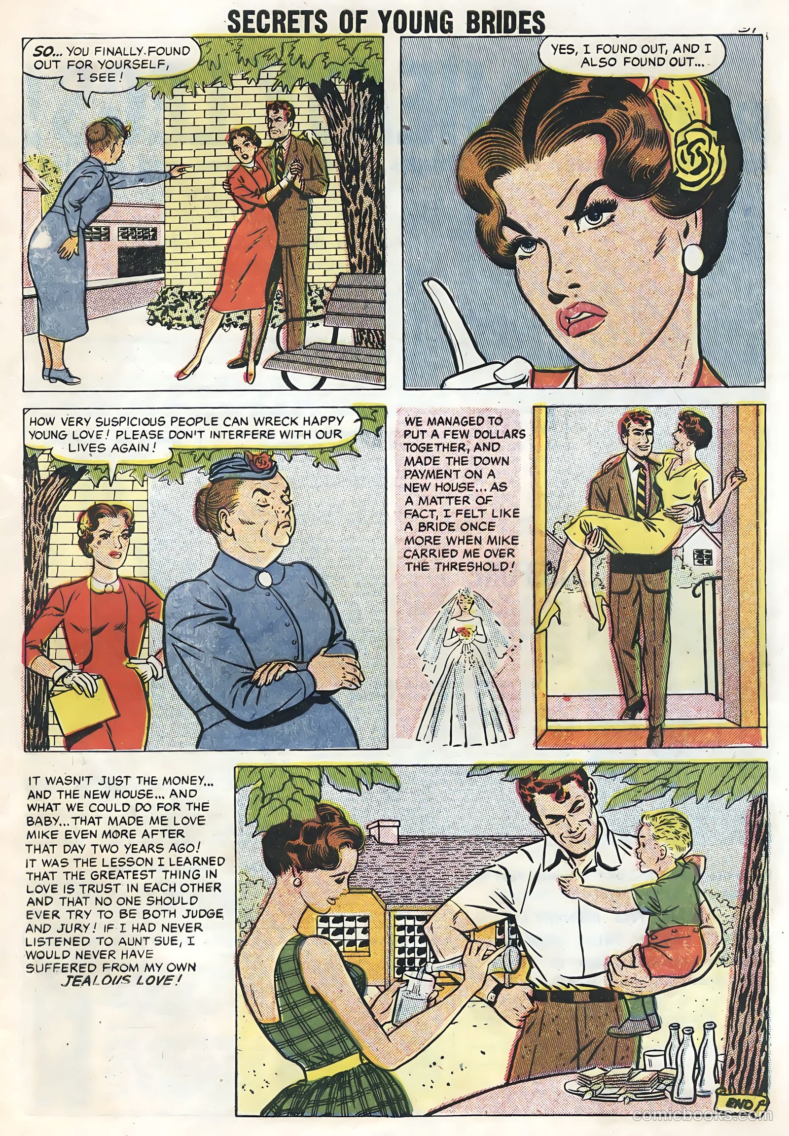 Secrets of Young Brides #8 — page 33 of 36