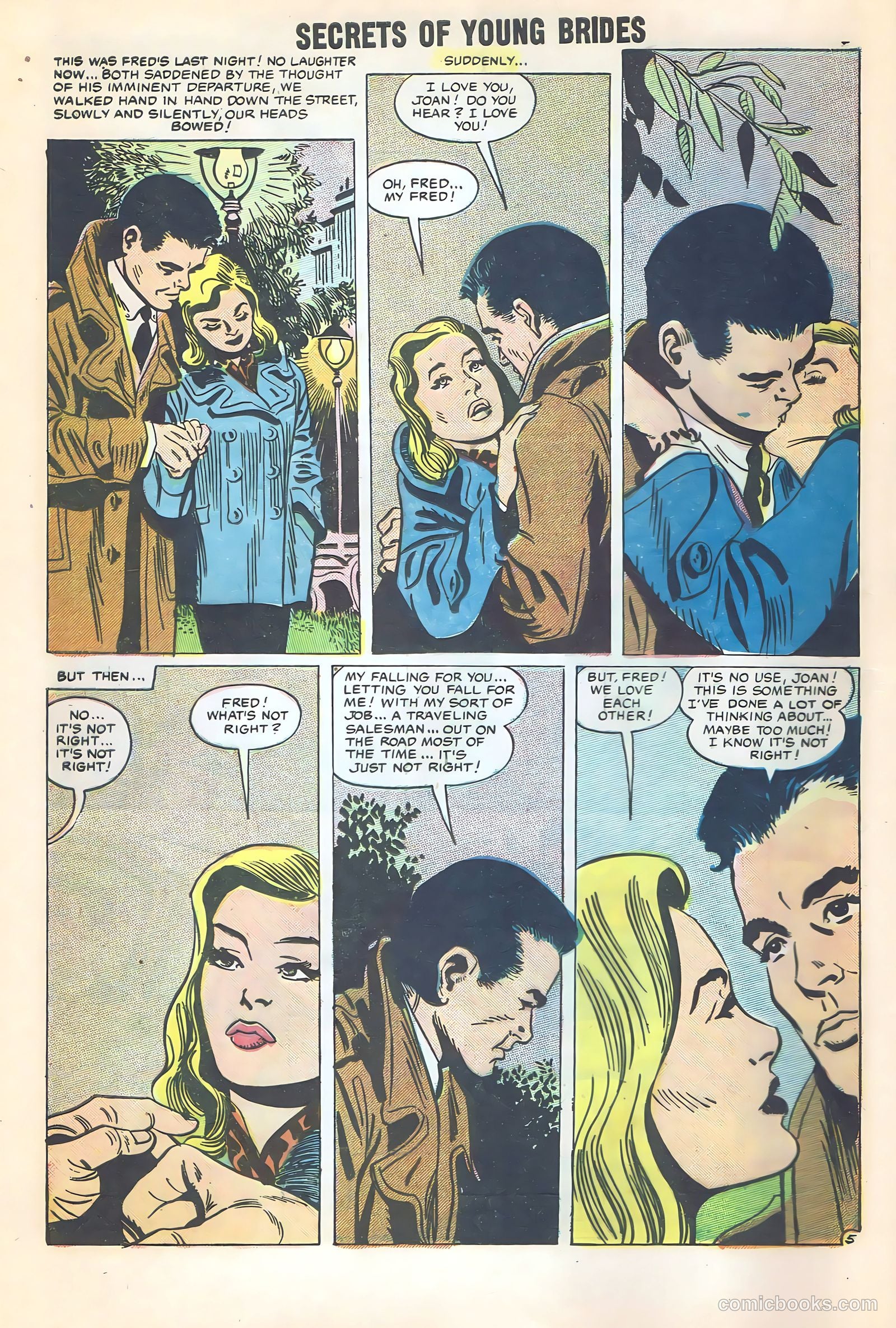 Secrets of Young Brides #9 — page 8 of 36