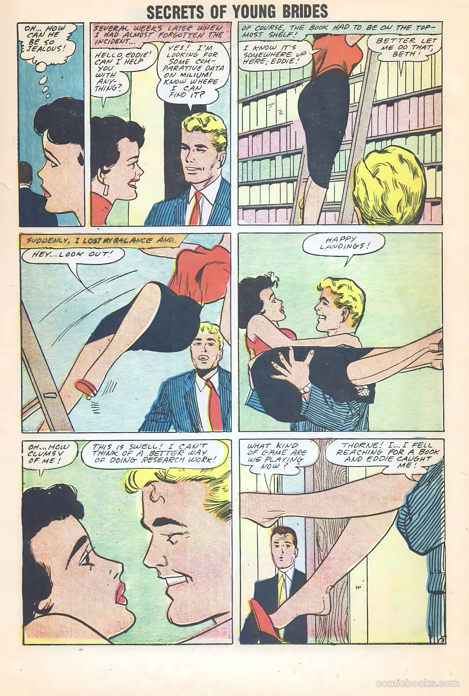 Secrets of Young Brides #9 — page 17 of 36
