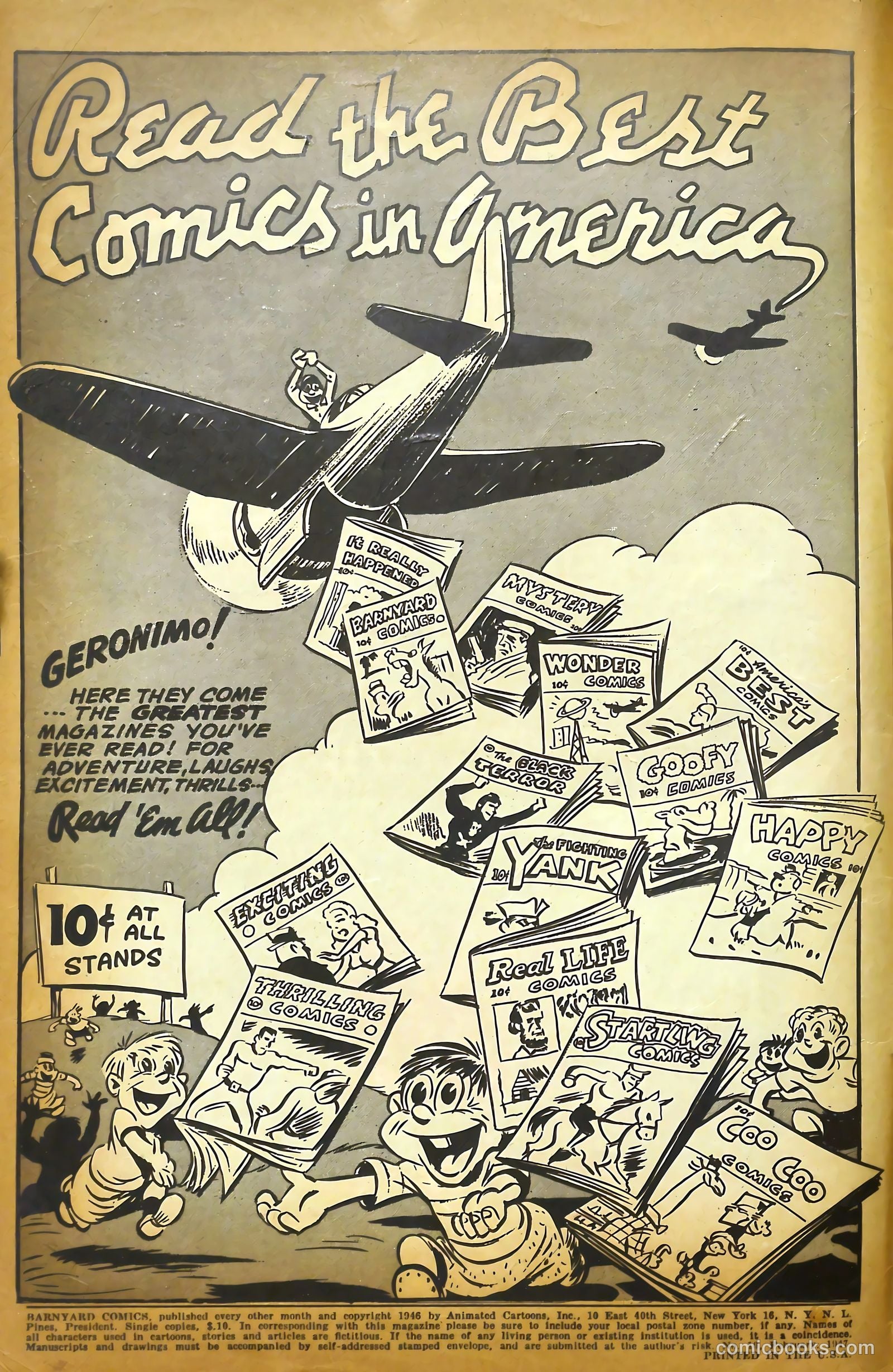 Barnyard Comics #10 — page 2 of 52