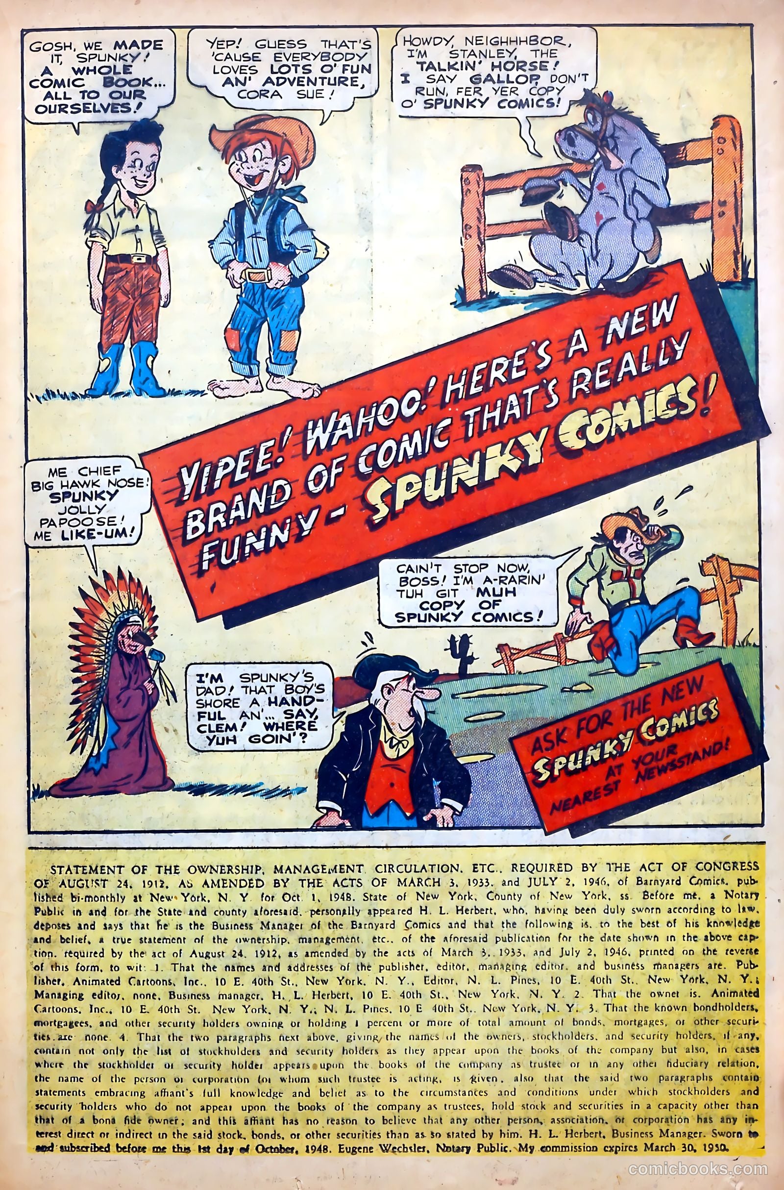 Barnyard Comics #23 — page 33 of 52