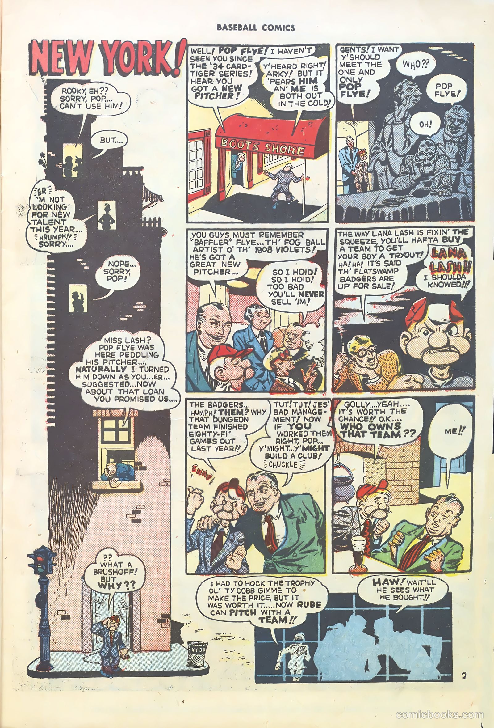 Baseball Comics #1 — page 7 of 36