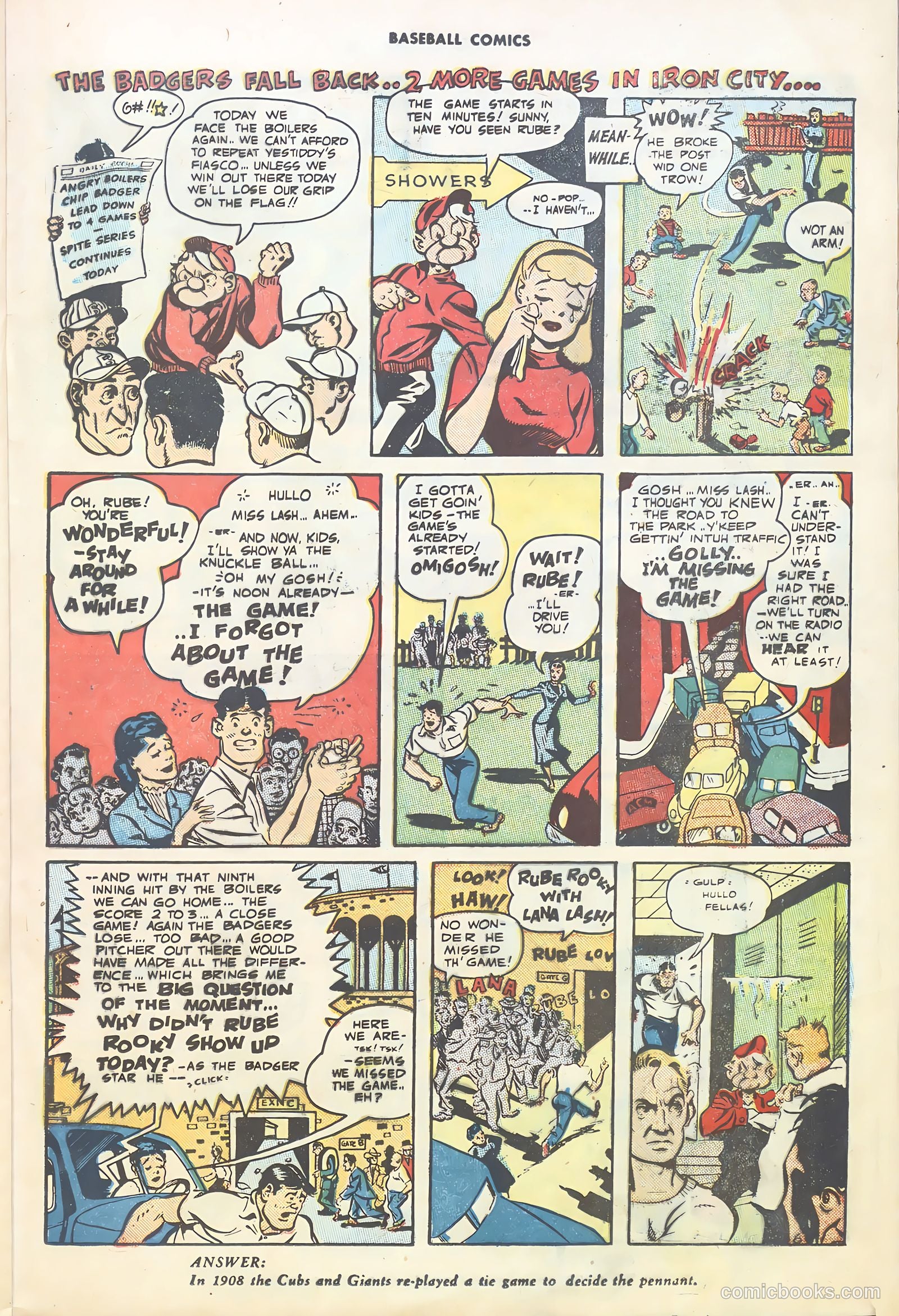 Baseball Comics #1 — page 23 of 36