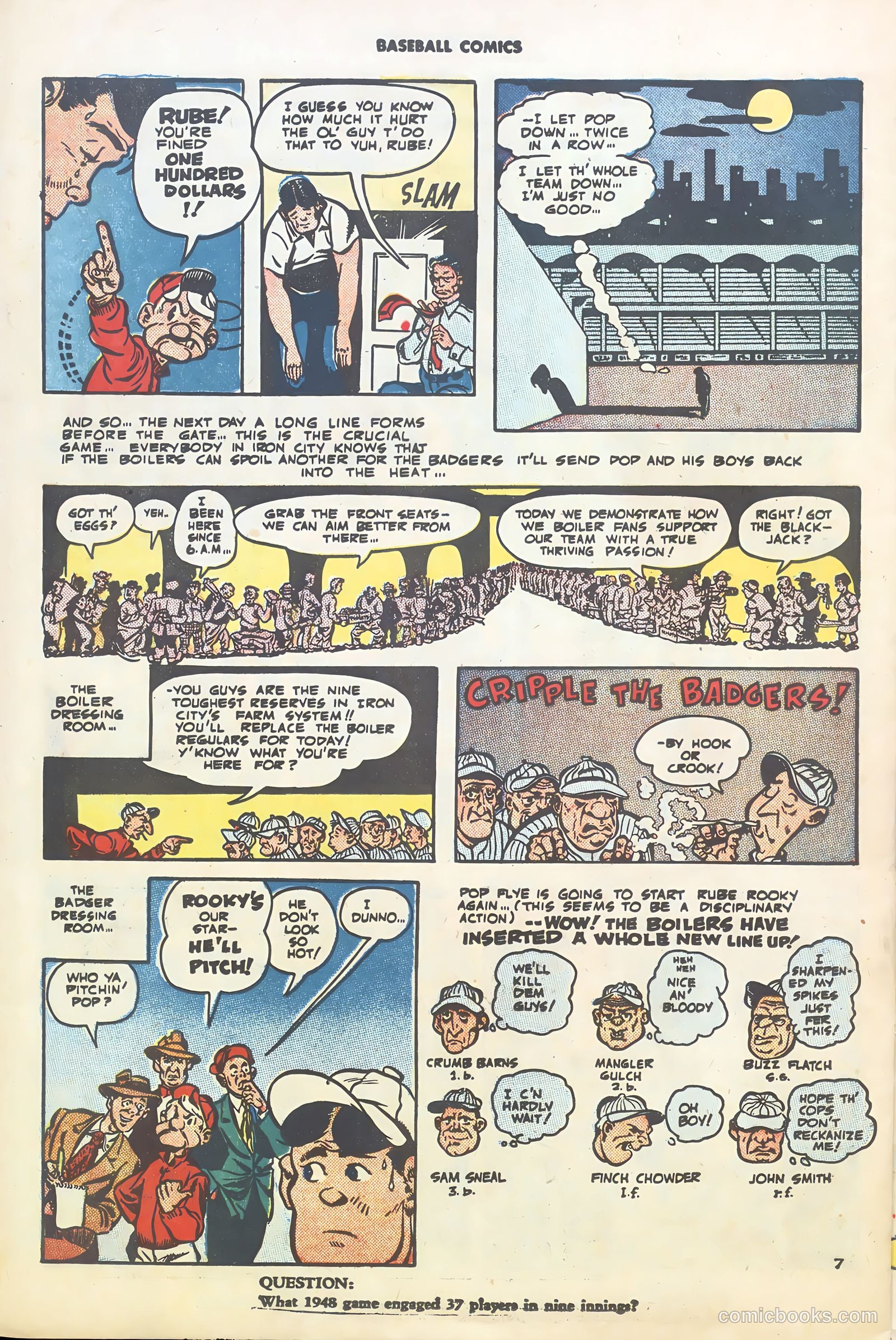 Baseball Comics #1 — page 24 of 36