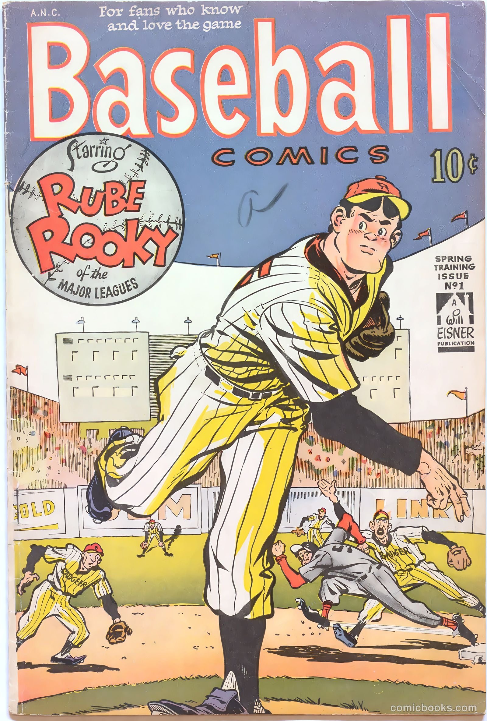 Baseball Comics #1 — page 1 of 36