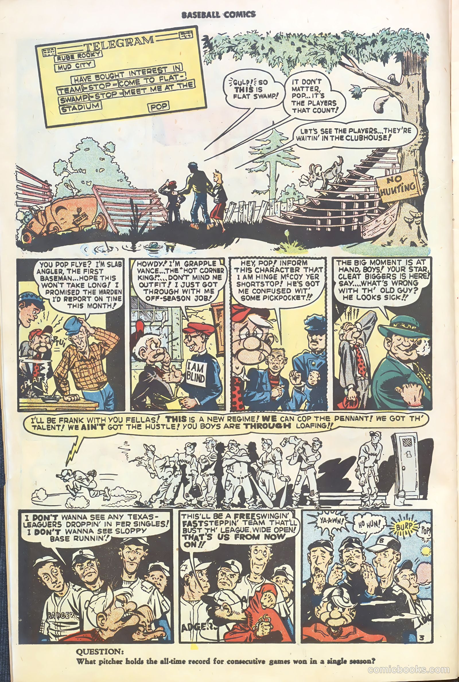 Baseball Comics #1 — page 8 of 36