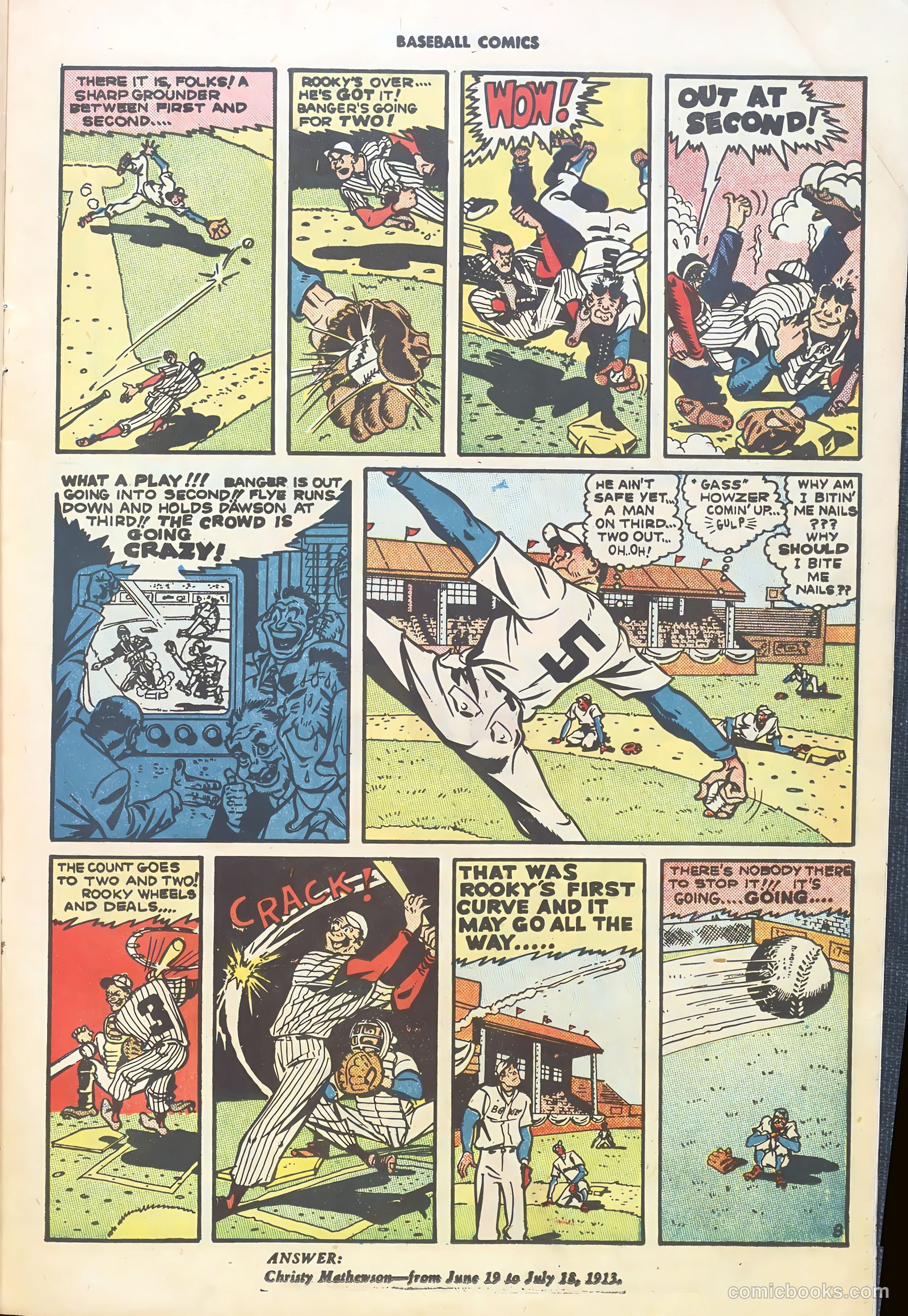 Baseball Comics #1 — page 13 of 36