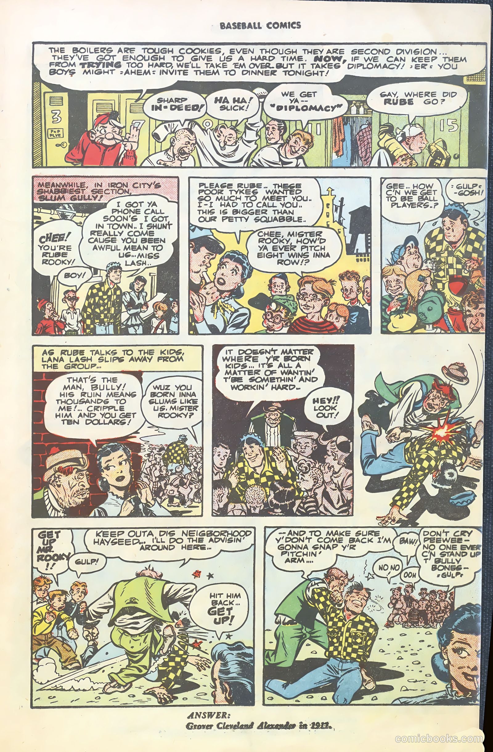 Baseball Comics #1 — page 19 of 36