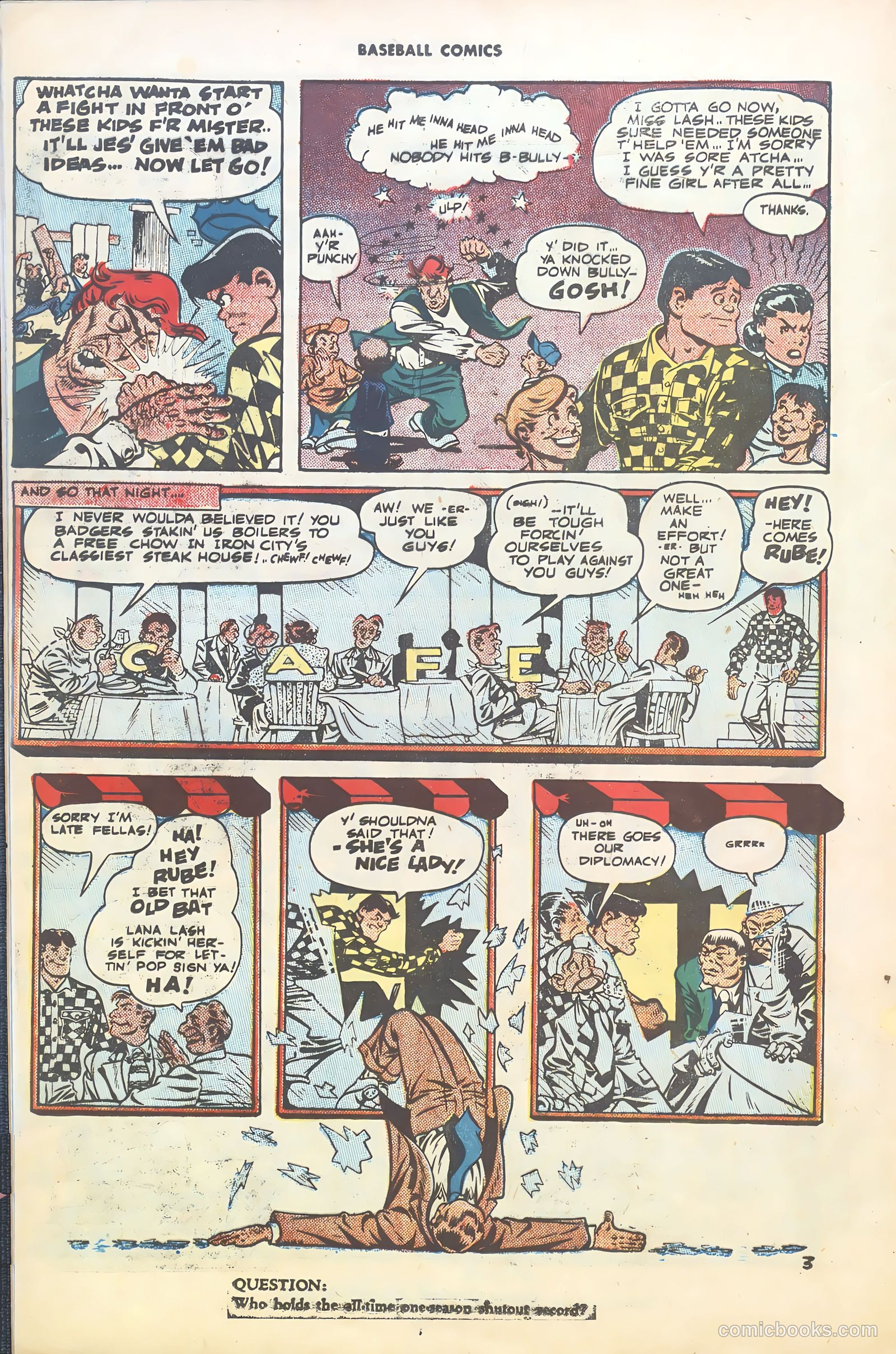 Baseball Comics #1 — page 20 of 36