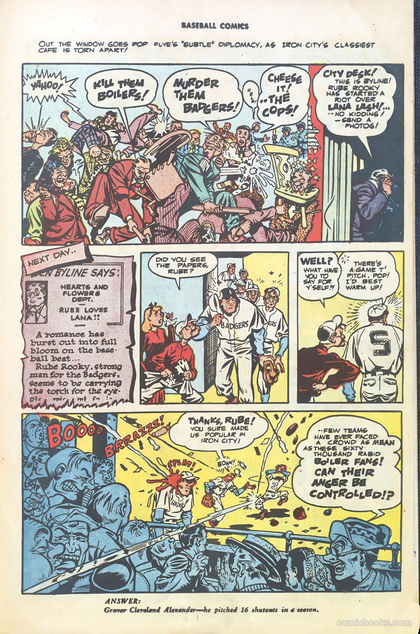 Baseball Comics #1 — page 21 of 36