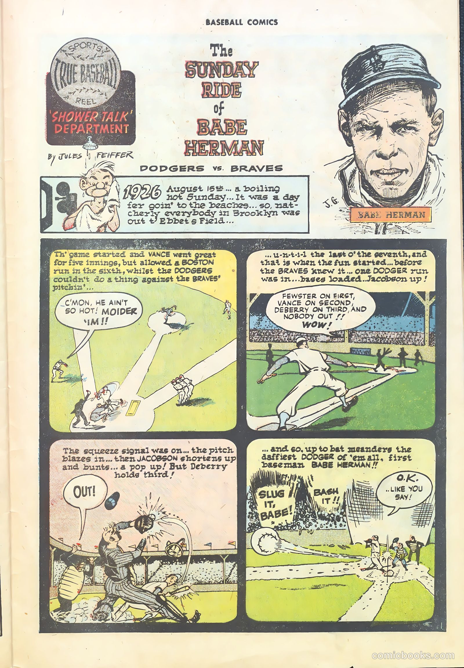 Baseball Comics #1 — page 31 of 36