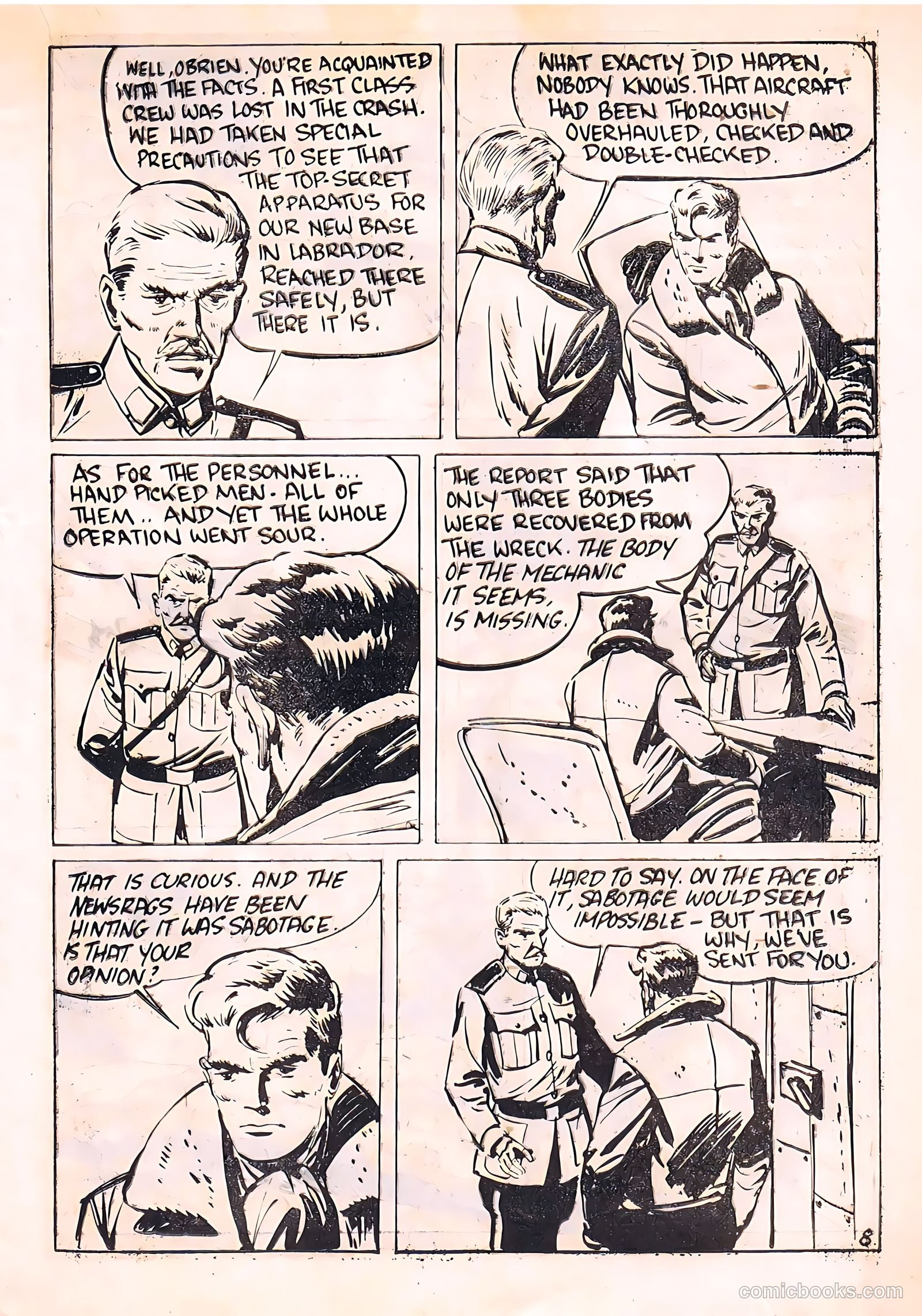 Sergeant O'Brien #82 — page 9 of 28