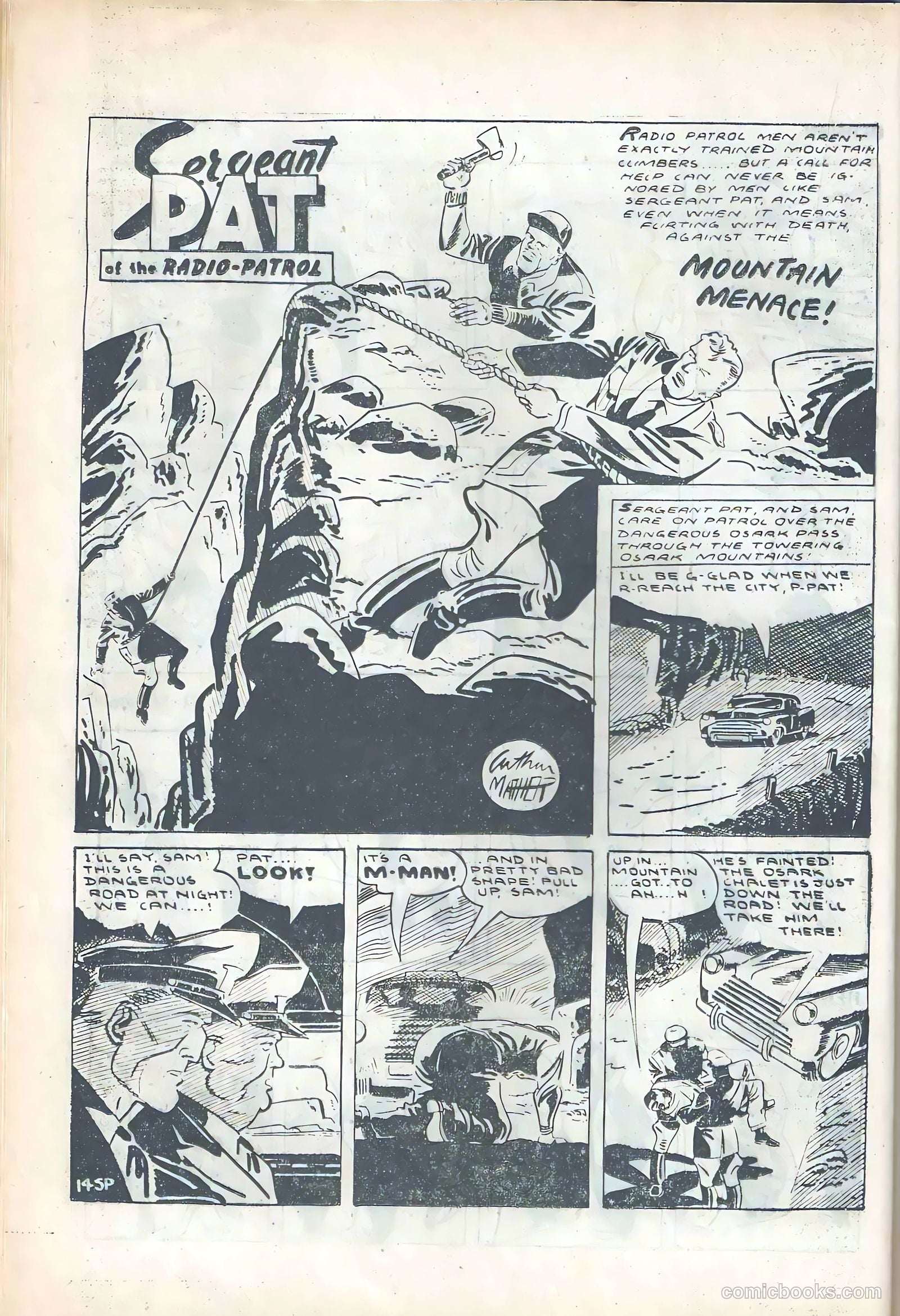 Sergeant Pat of the Radio-Patrol #76 — page 14 of 24