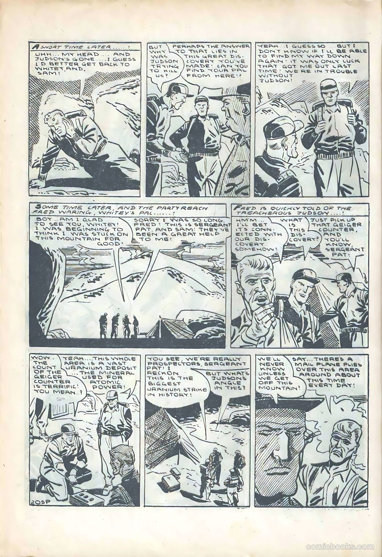 Sergeant Pat of the Radio-Patrol #76 — page 20 of 24